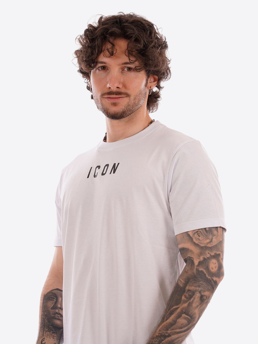 T-shirt ICON da Uomo - bianco IUT002BIANCO