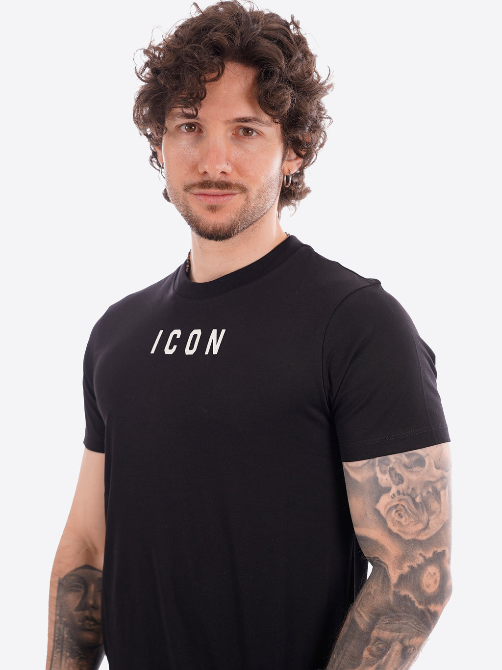 T-shirt ICON da Uomo - nero IUT002NERO