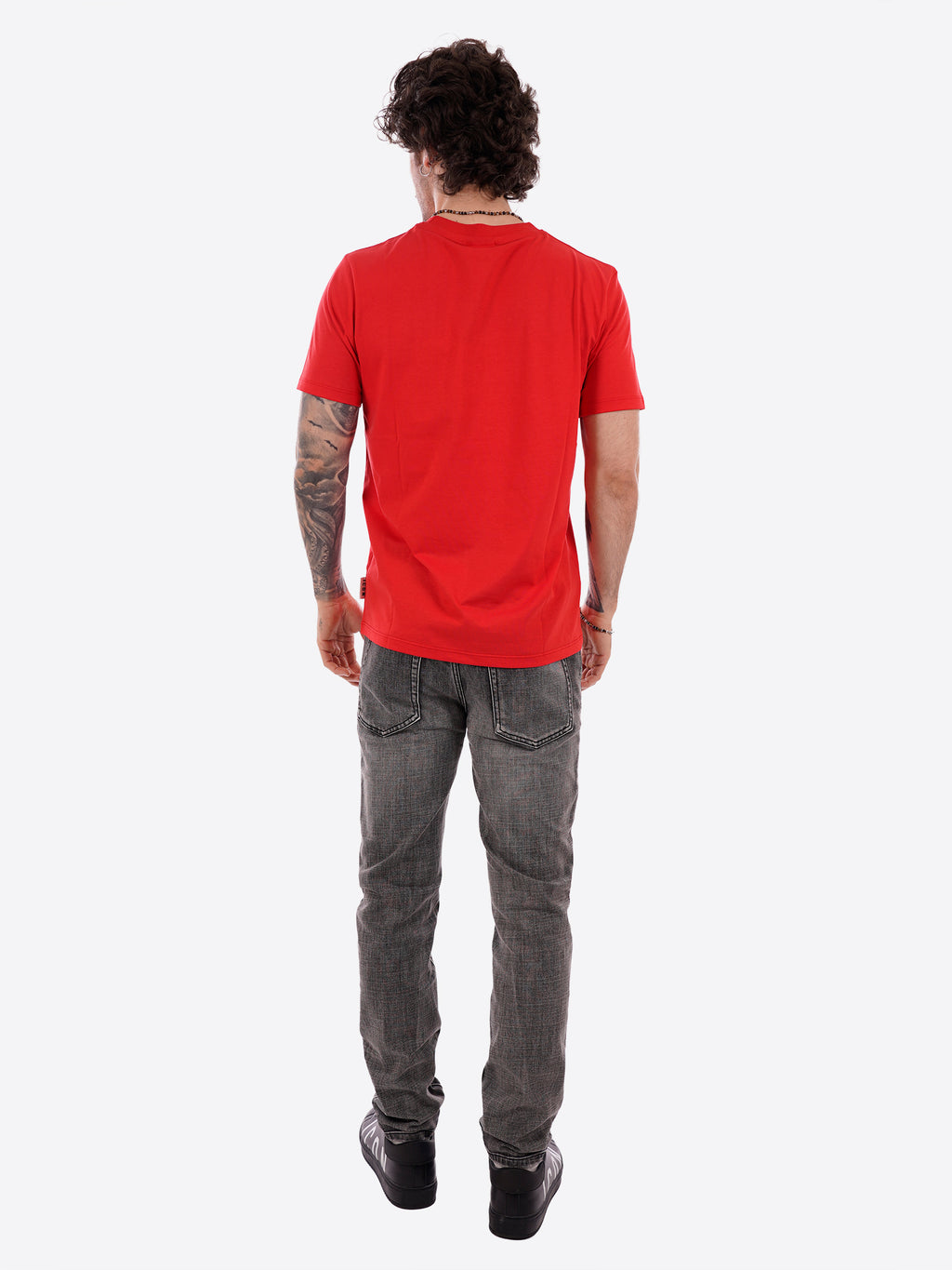 T-shirt ICON da Uomo - rosso IUT002ROSSAO