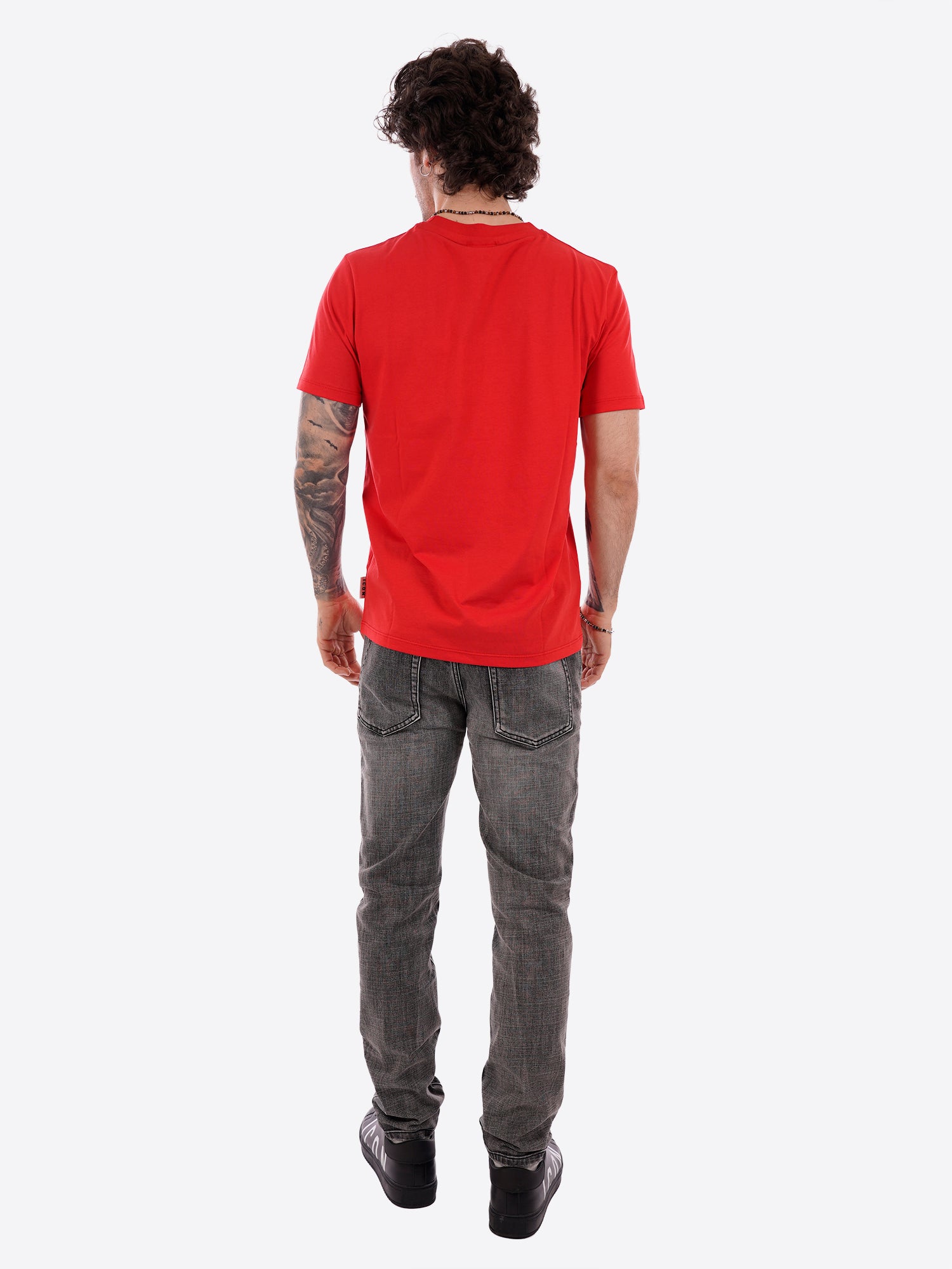 T-shirt ICON da Uomo - rosso IUT002ROSSAO