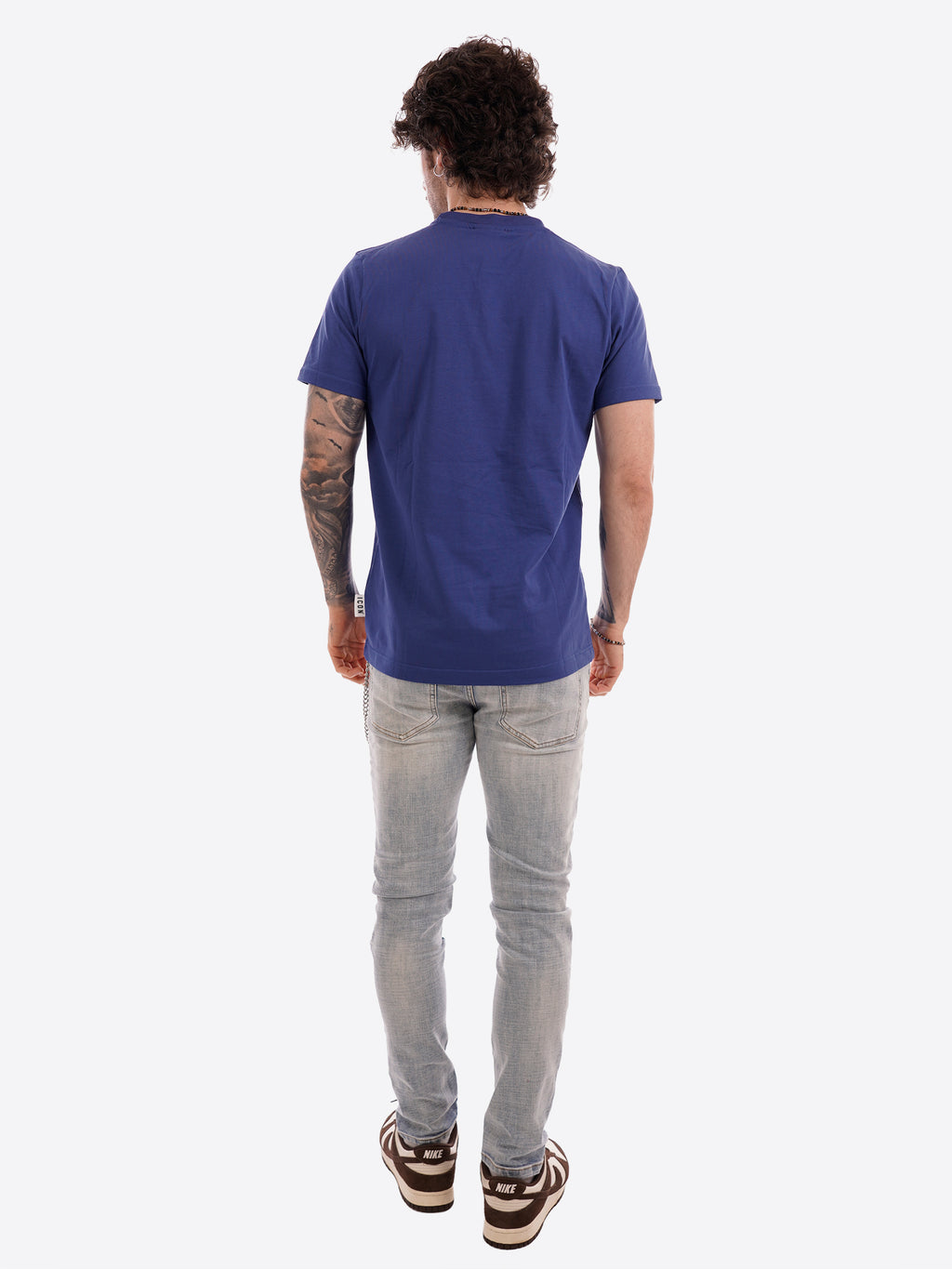 T-shirt ICON da Uomo - blu IUT007COPIATIVO
