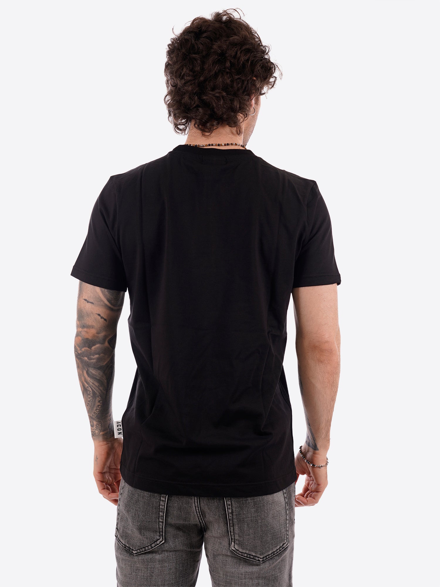 T-shirt ICON da Uomo - nero IUT007NERO