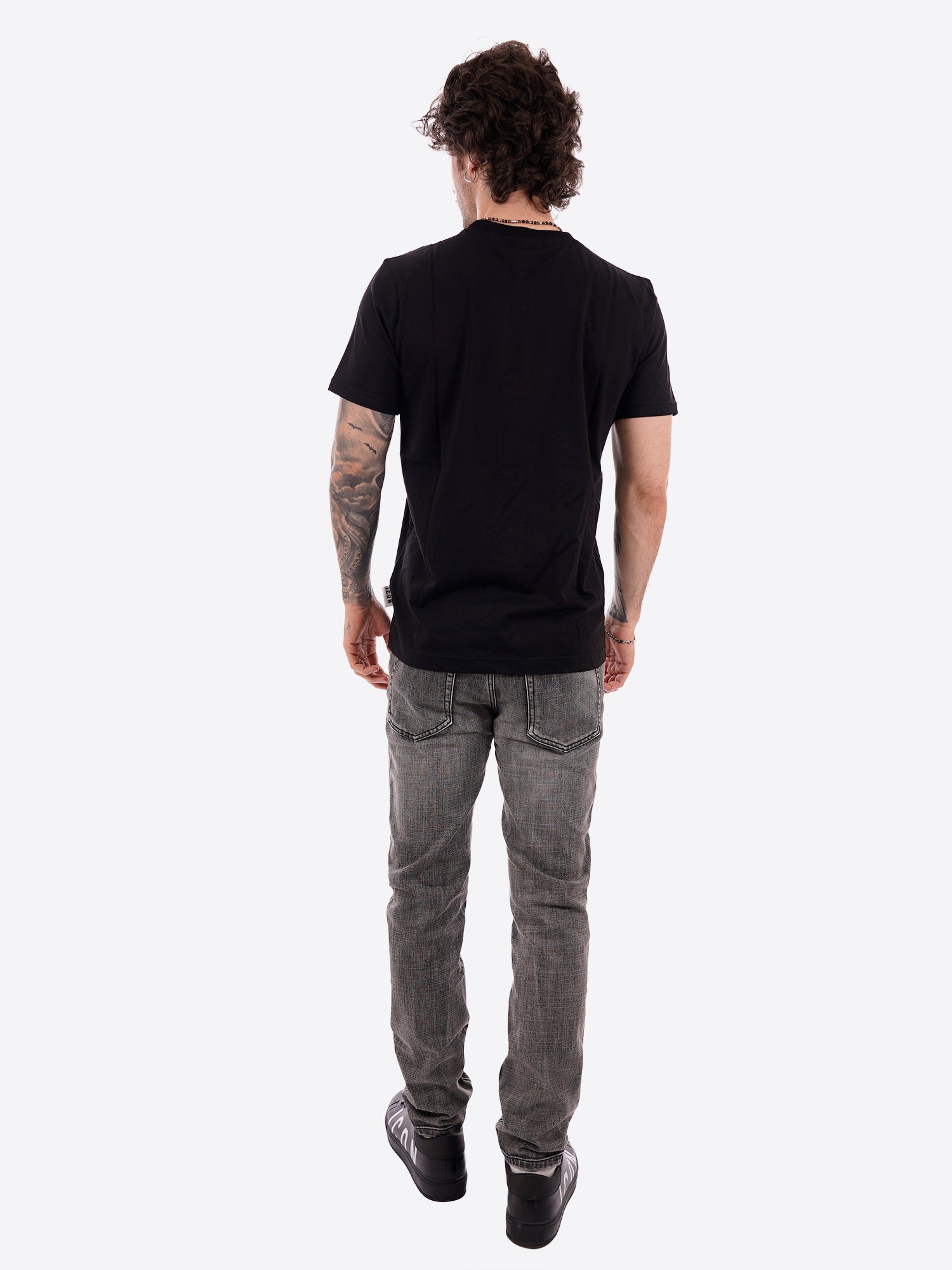 T-shirt ICON da Uomo - nero IUT007NERO