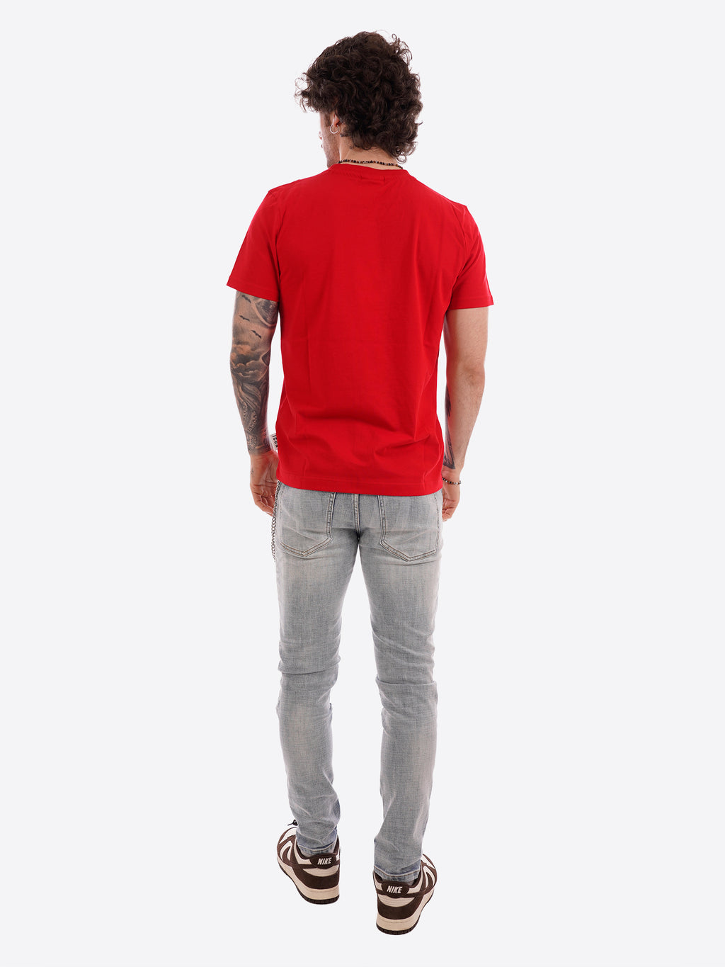 T-shirt ICON da Uomo - rosso IUT007ROSSO