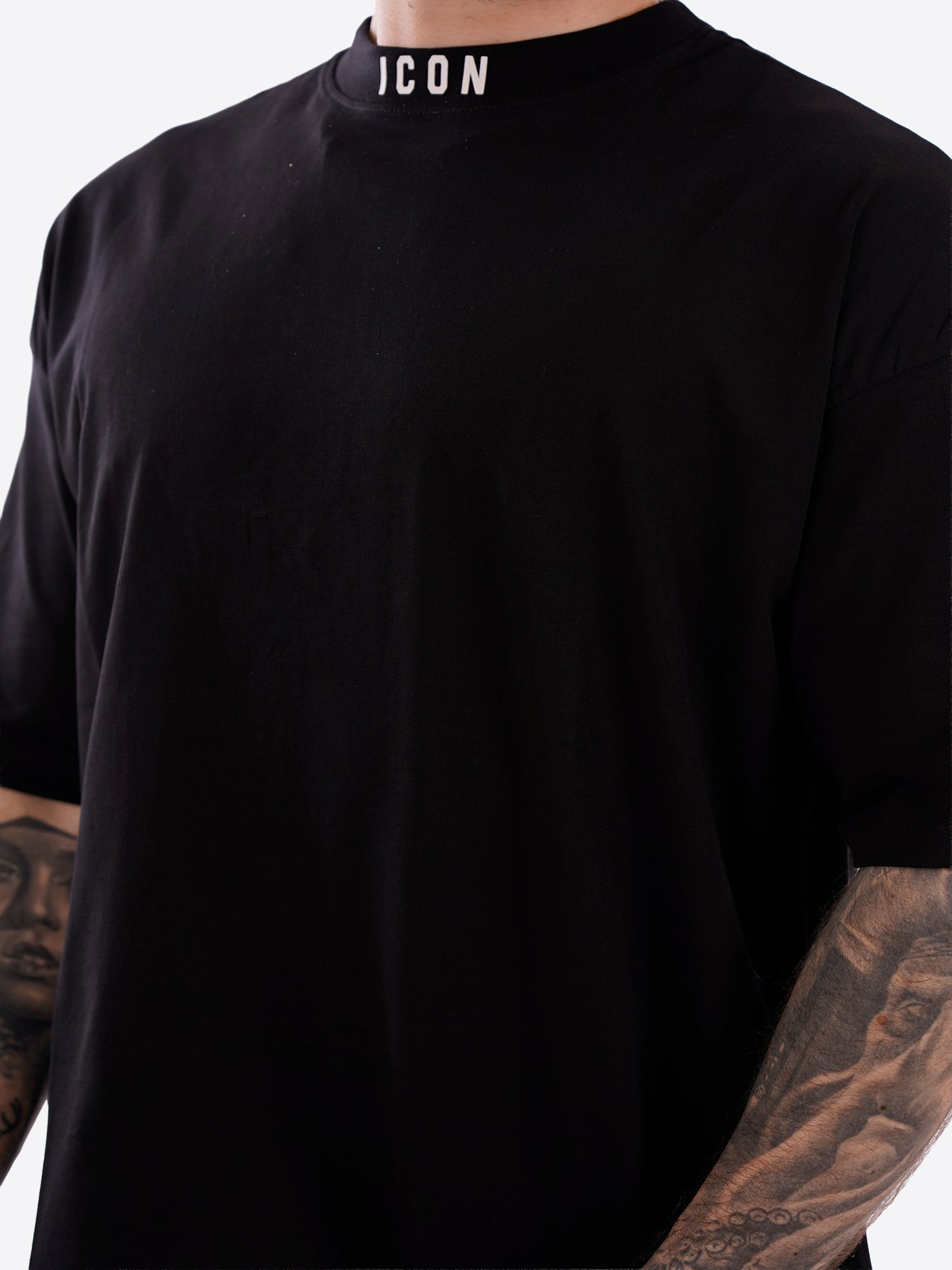 T-shirt ICON da Uomo - nero IUT008NERO