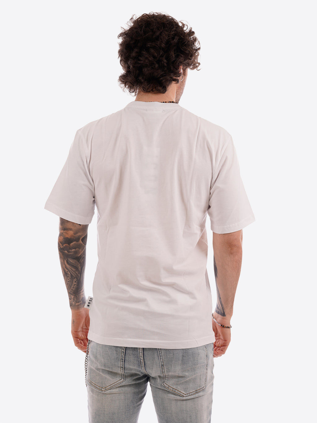 T-shirt ICON da Uomo - bianco IUT012BIANCO