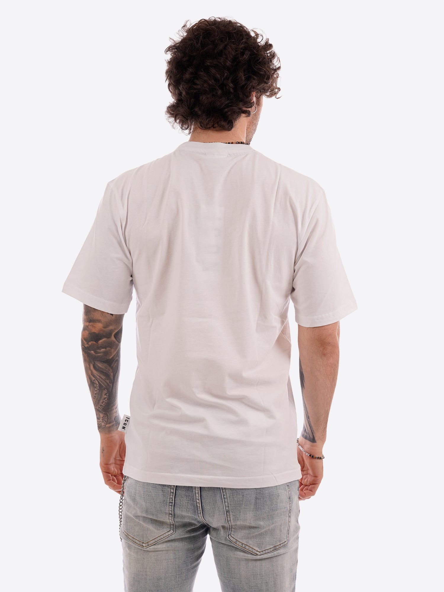 T-shirt ICON da Uomo - bianco IUT012BIANCO
