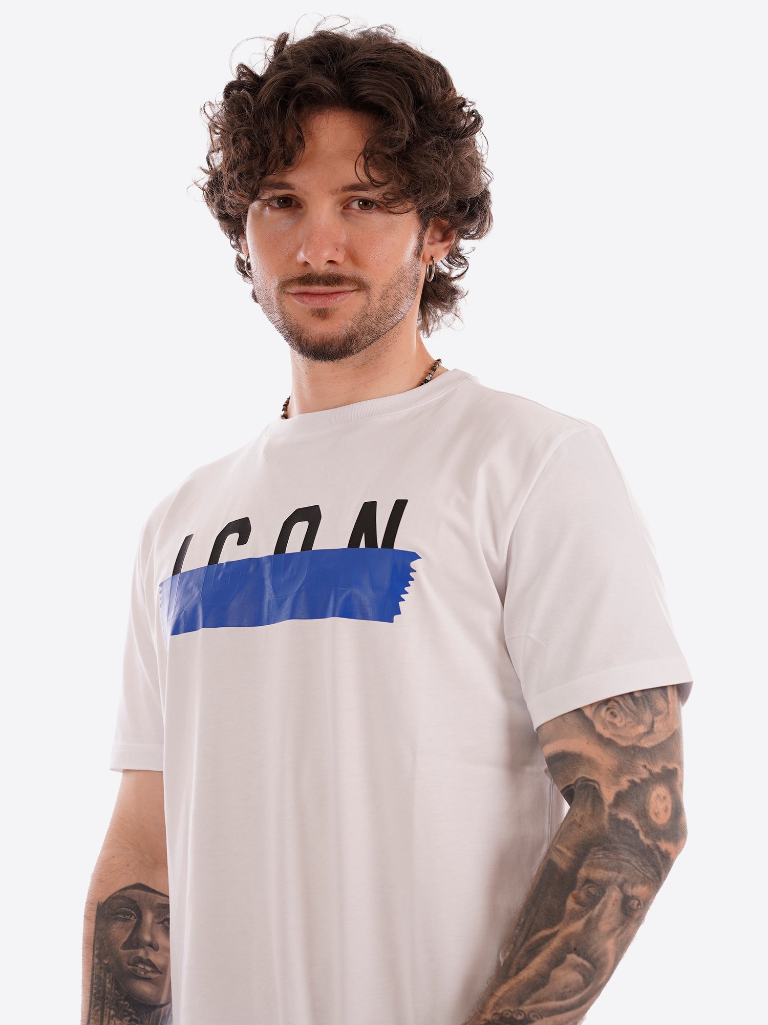 T-shirt ICON da Uomo - bianco IUT029BIANCO