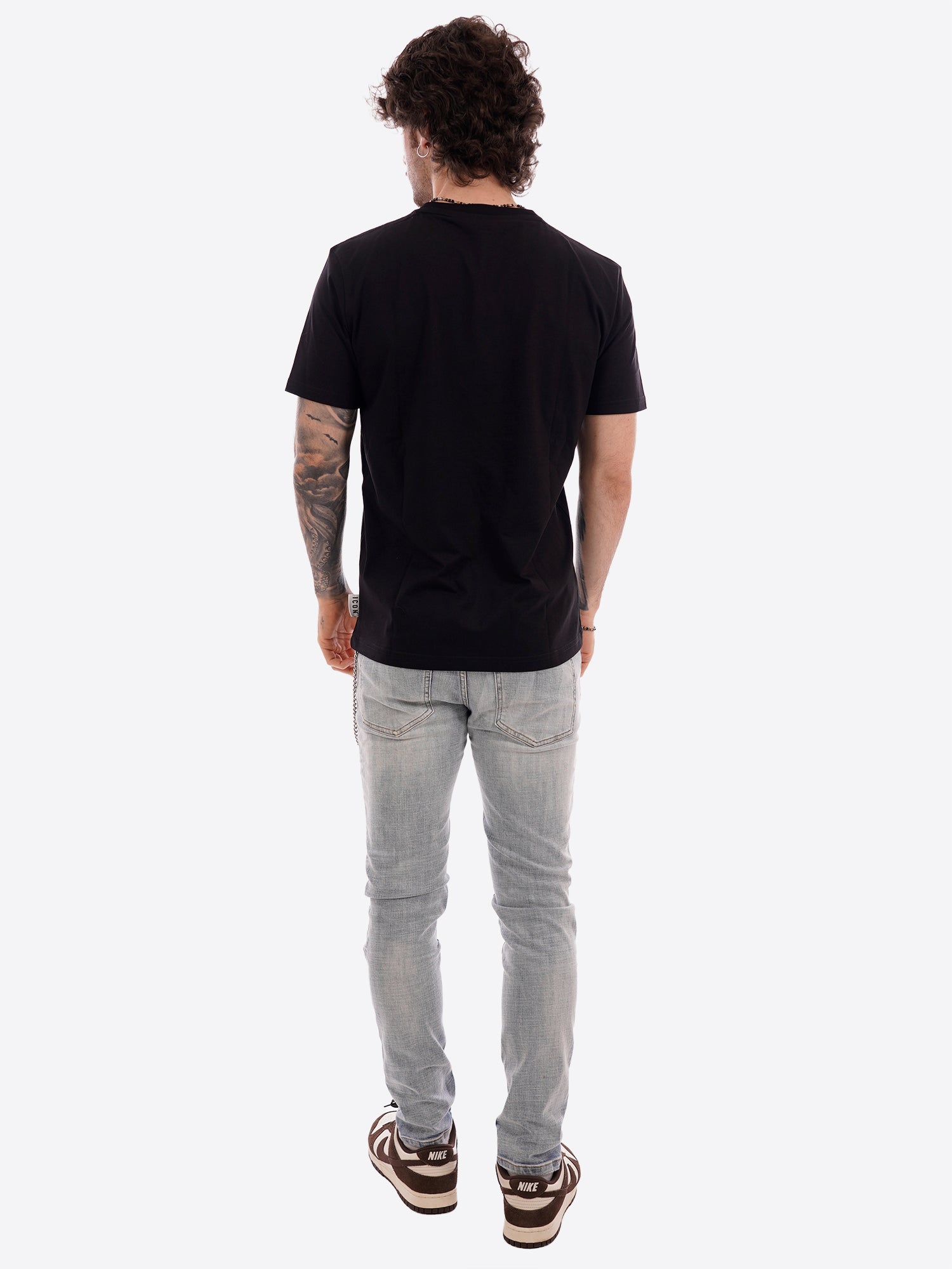 T-shirt ICON da Uomo - nero IUT029NERO