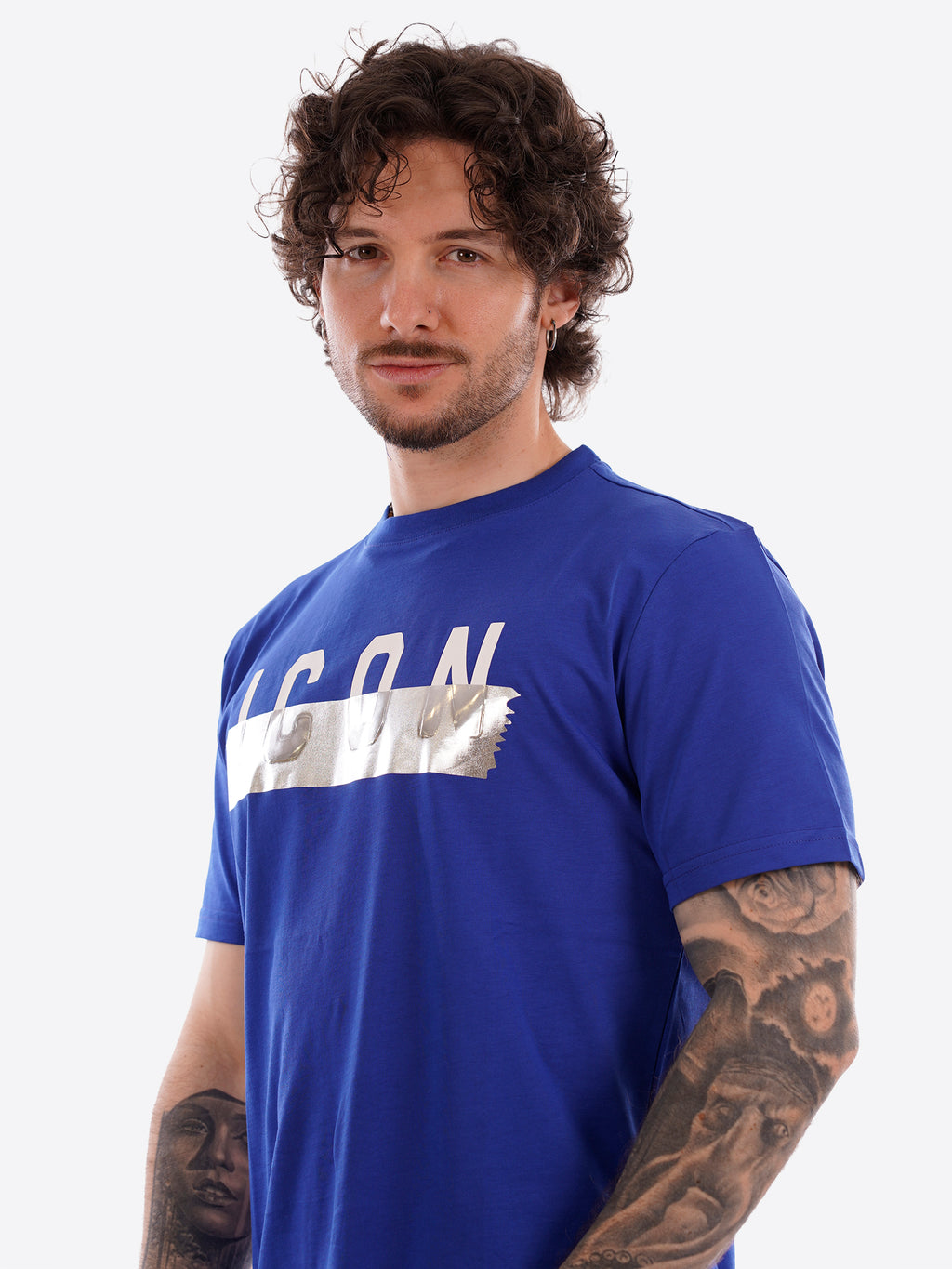 T-shirt ICON da Uomo - blu IUT029ROYAL
