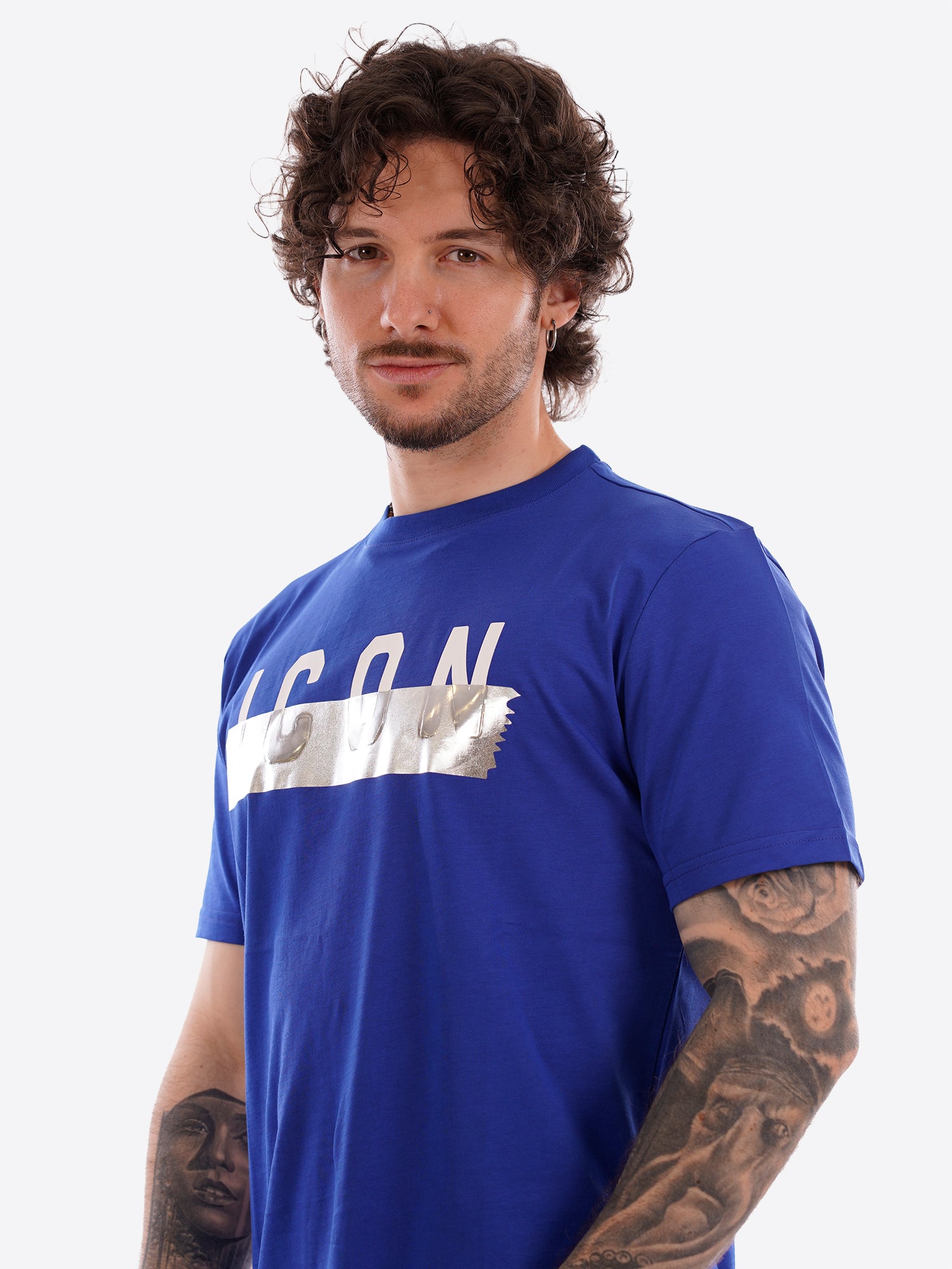 T-shirt ICON da Uomo - blu IUT029ROYAL