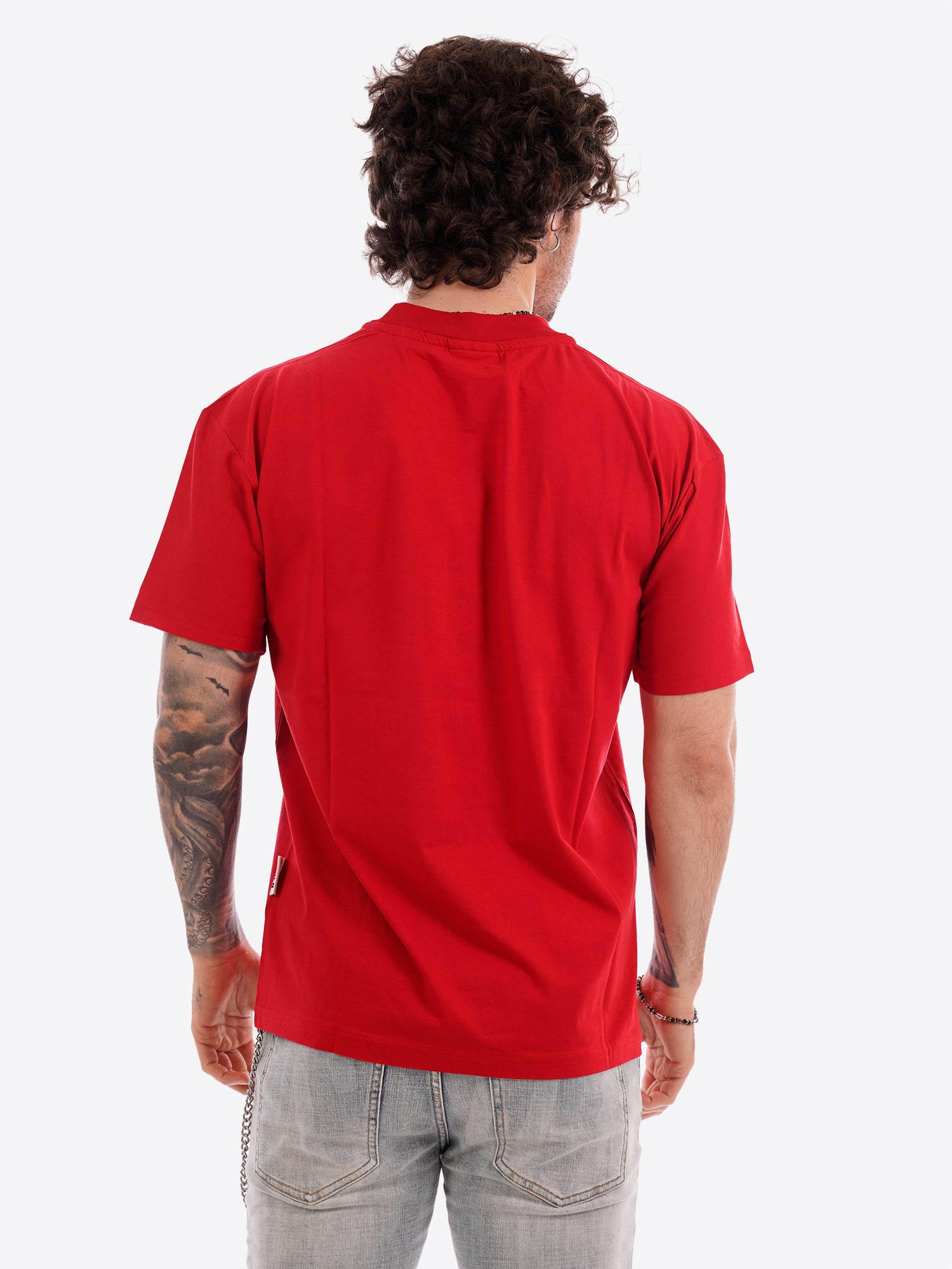 T-shirt ICON da Uomo - rosso IUT041ROSSO