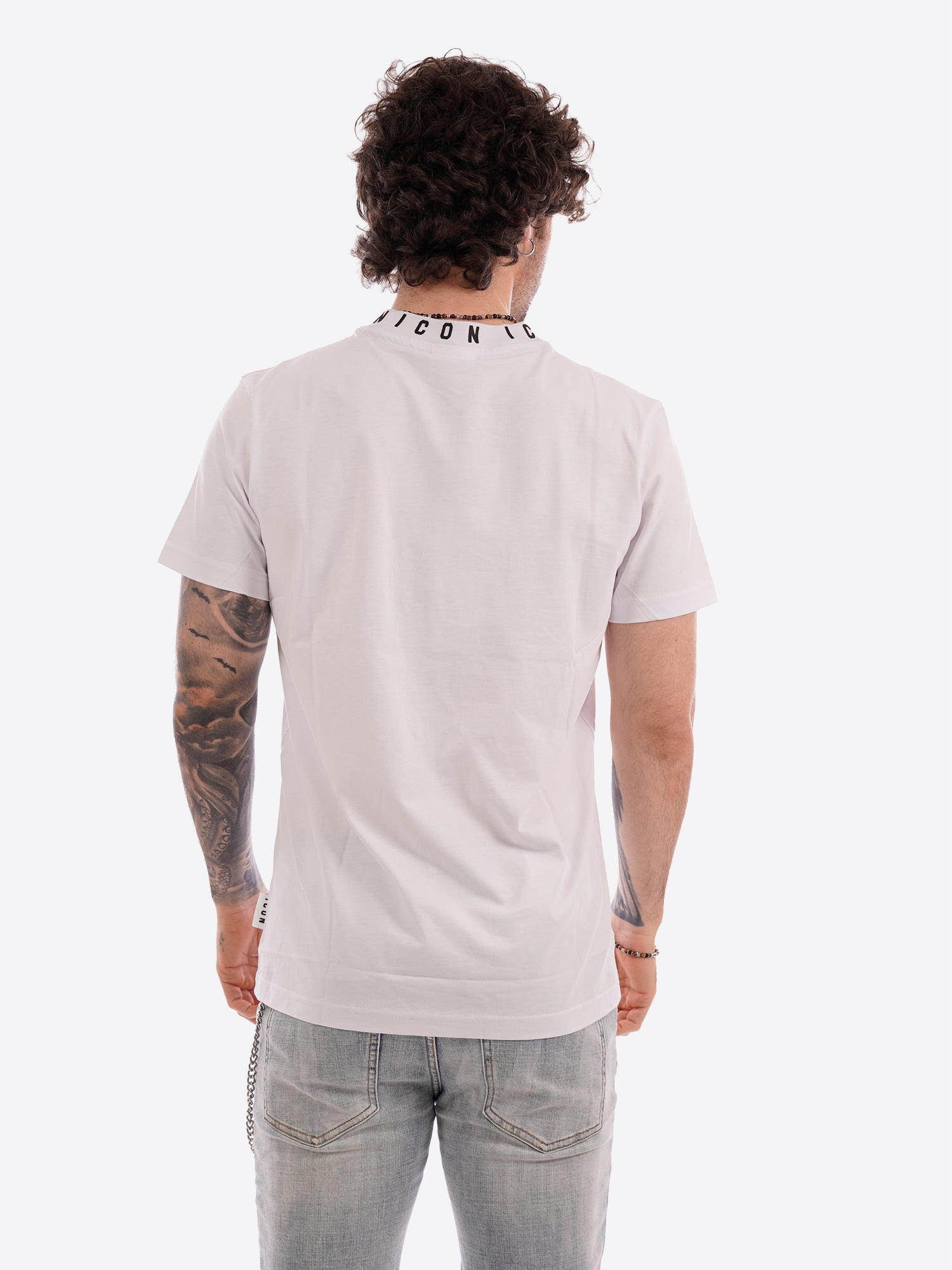 T-shirt ICON da Uomo - bianco IUT042BIANCO