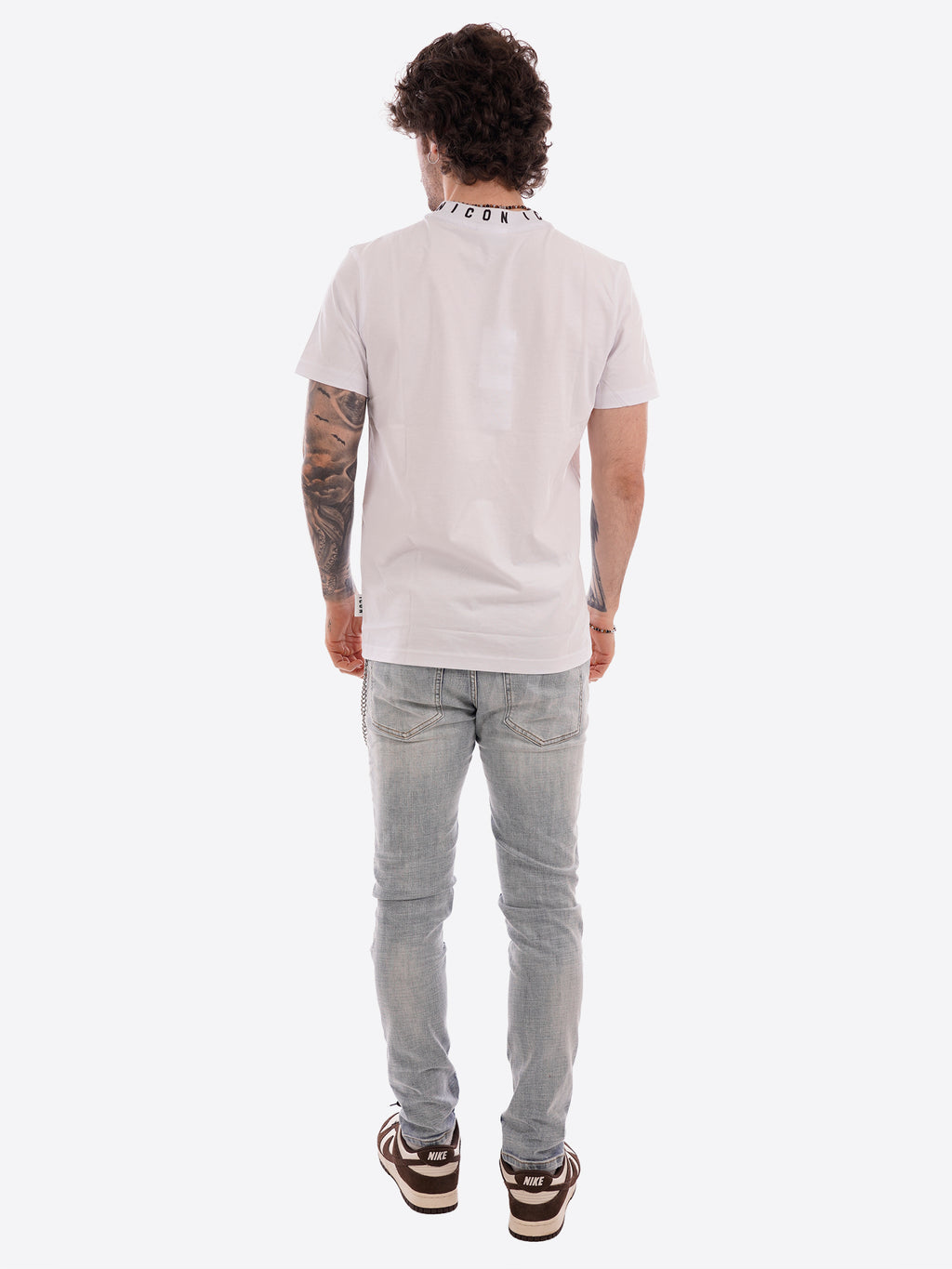 T-shirt ICON da Uomo - bianco IUT042BIANCO