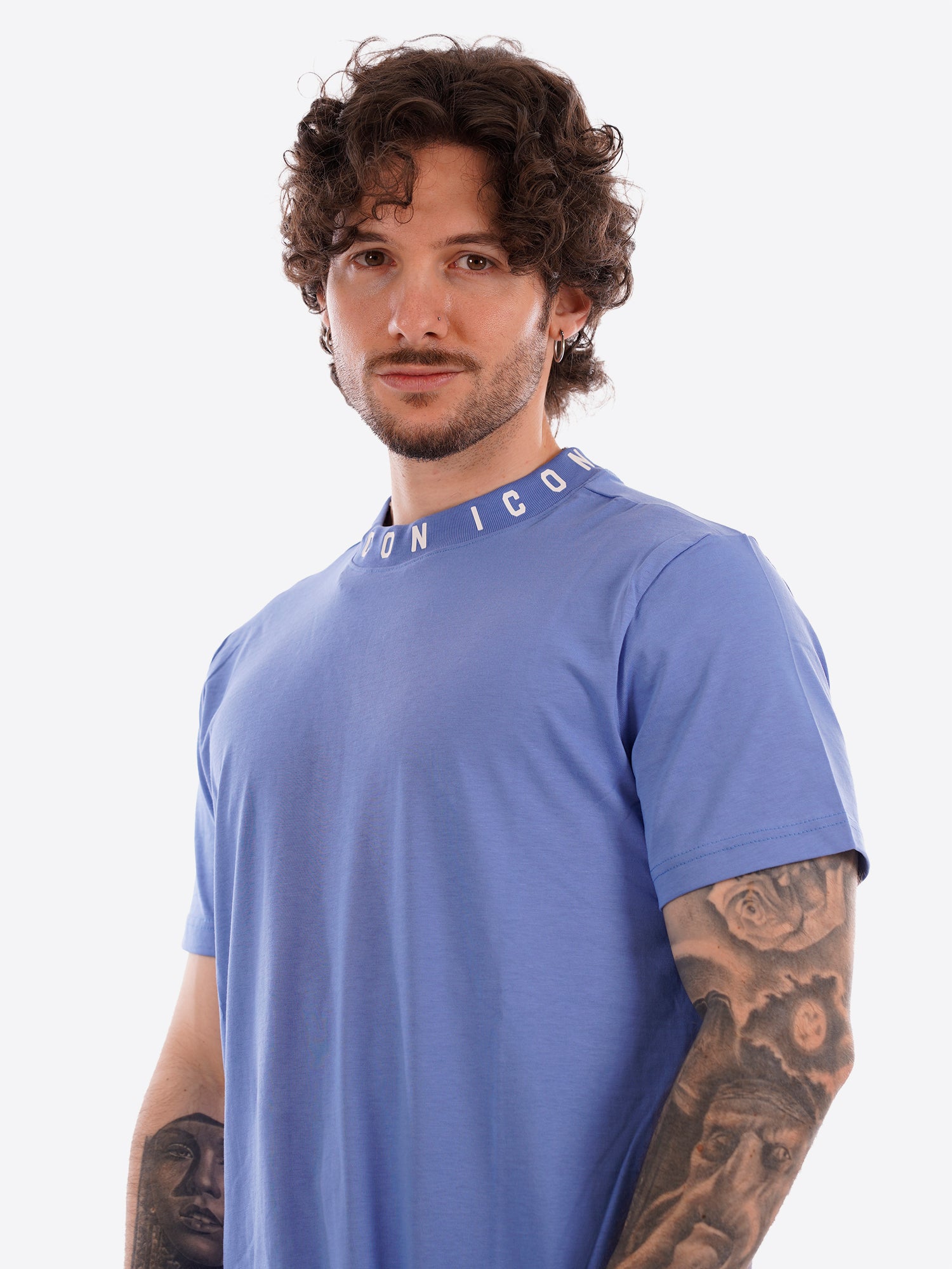 T-shirt ICON da Uomo - blu IUT042ULTRAMARINE