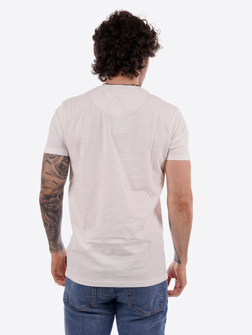 T-shirt INDICODE da Uomo - bianco 41104002 BIANCO