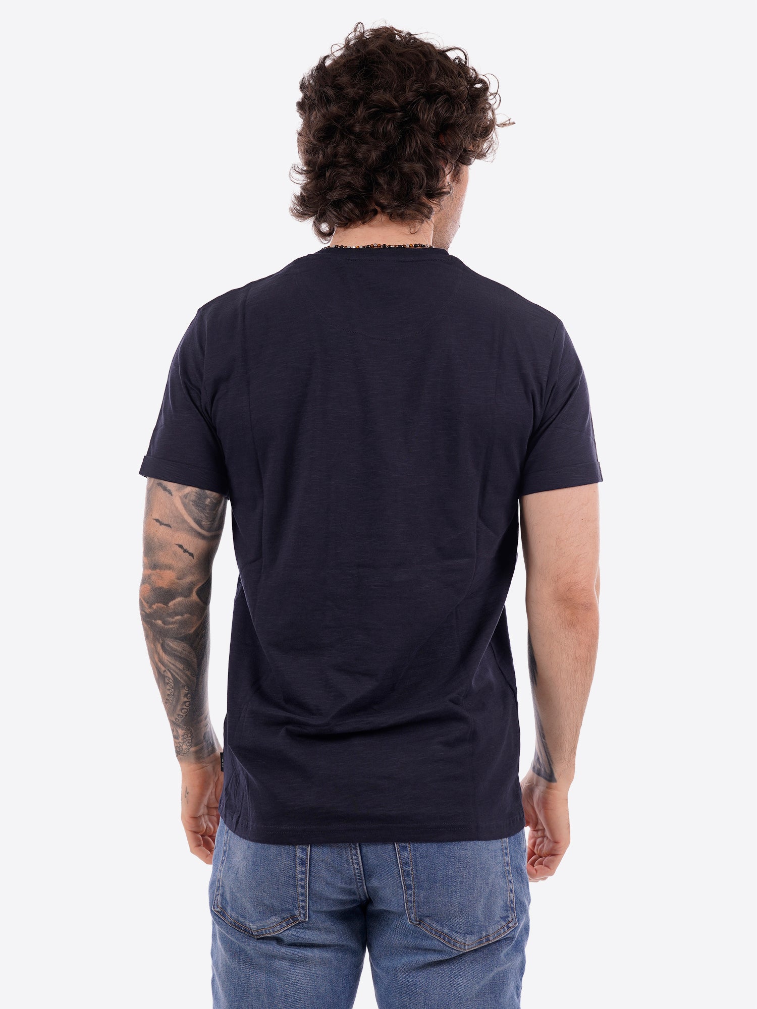 T-shirt INDICODE da Uomo - blu 41104400 BLU