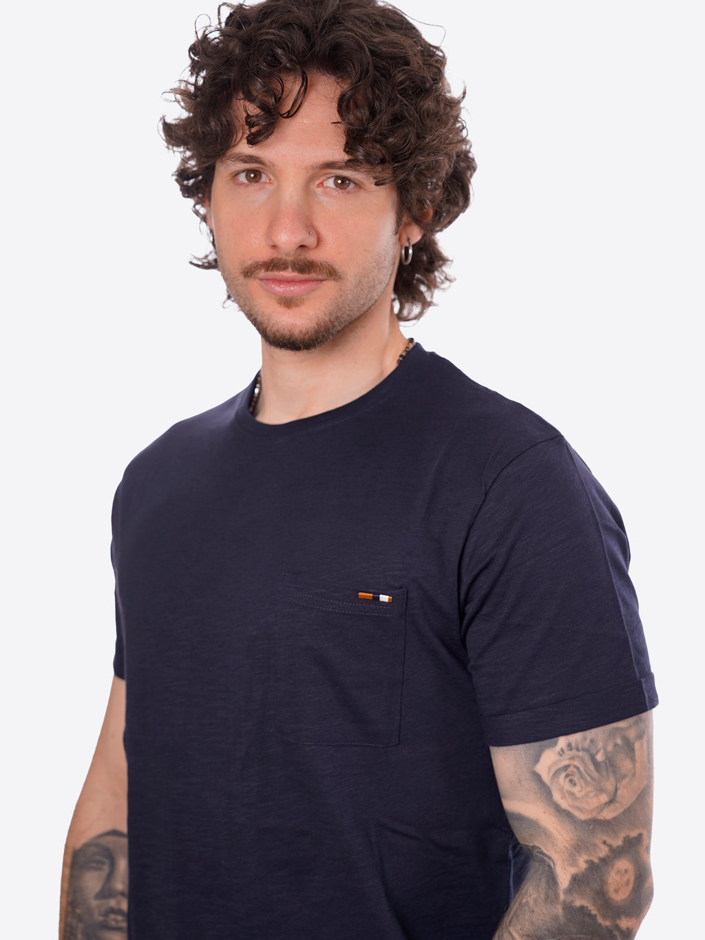 T-shirt INDICODE da Uomo - blu 41104400 BLU