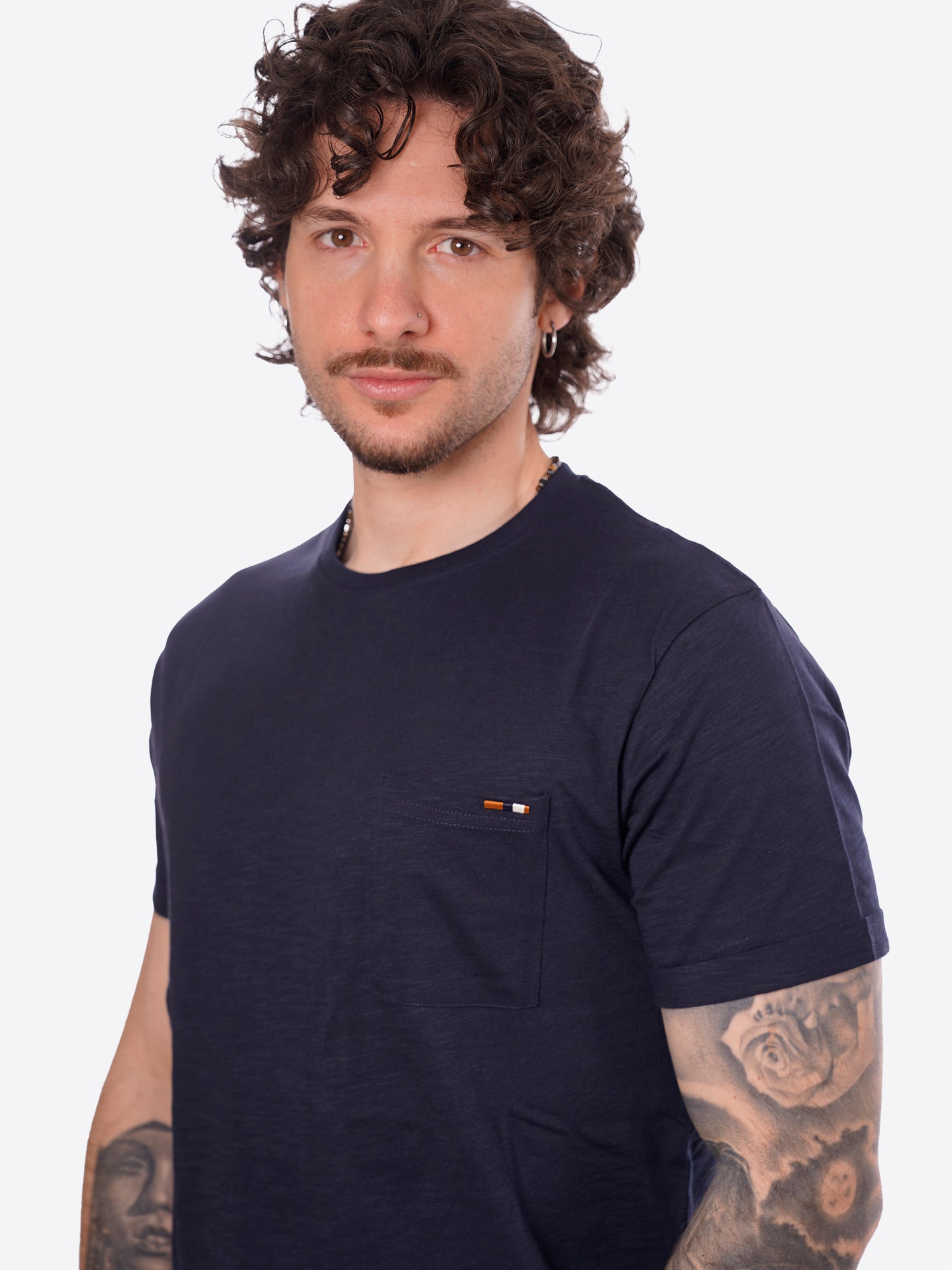 T-shirt INDICODE da Uomo - blu 41104400 BLU