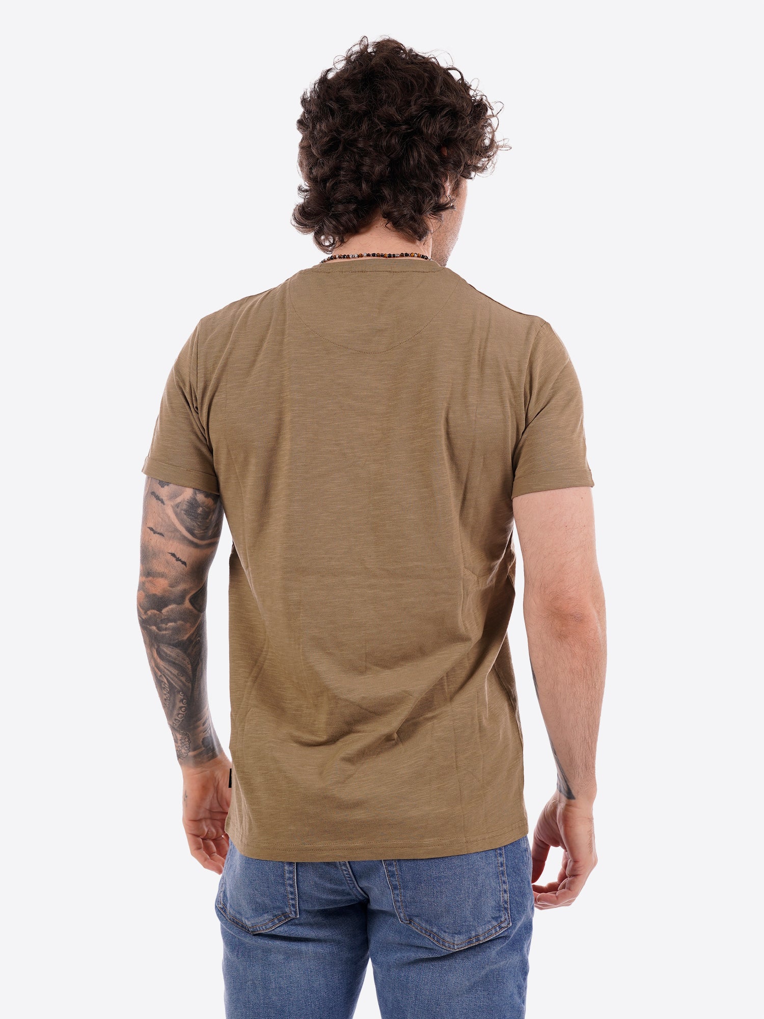 T-shirt INDICODE da Uomo - verde 41104617 VERDE