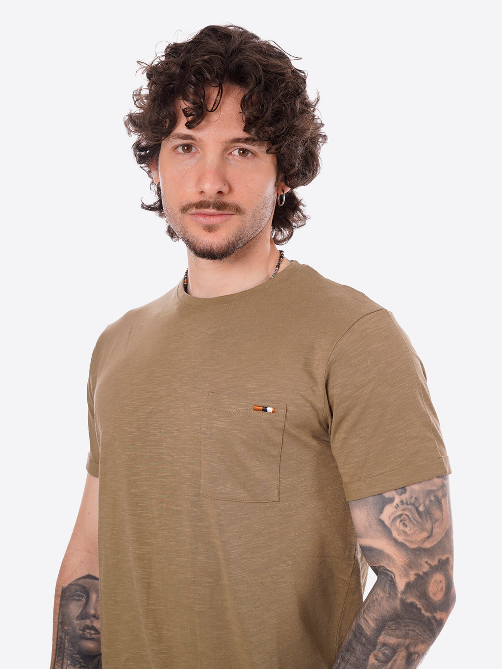 T-shirt INDICODE da Uomo - verde 41104617 VERDE