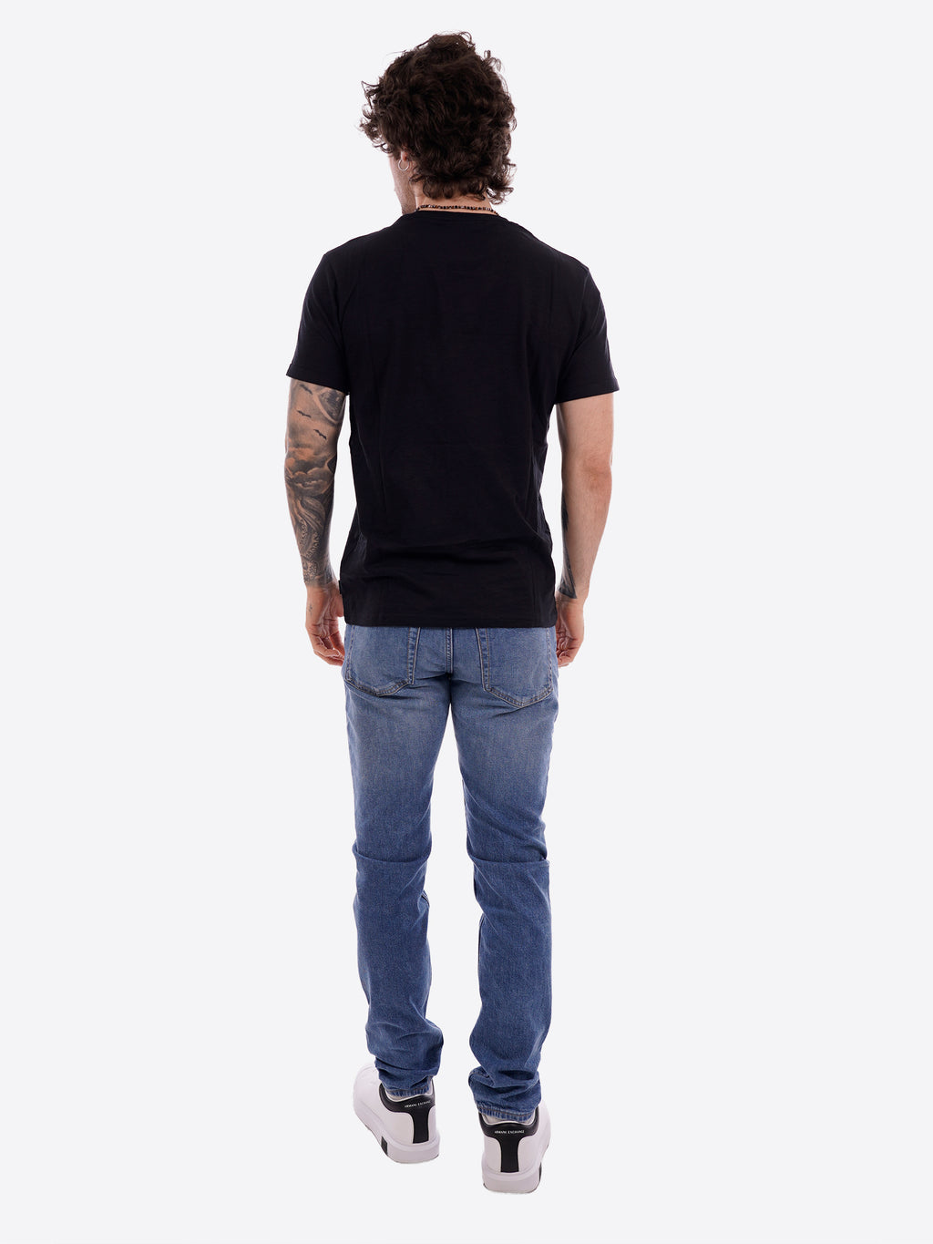 T-shirt INDICODE da Uomo - nero 41104NERO