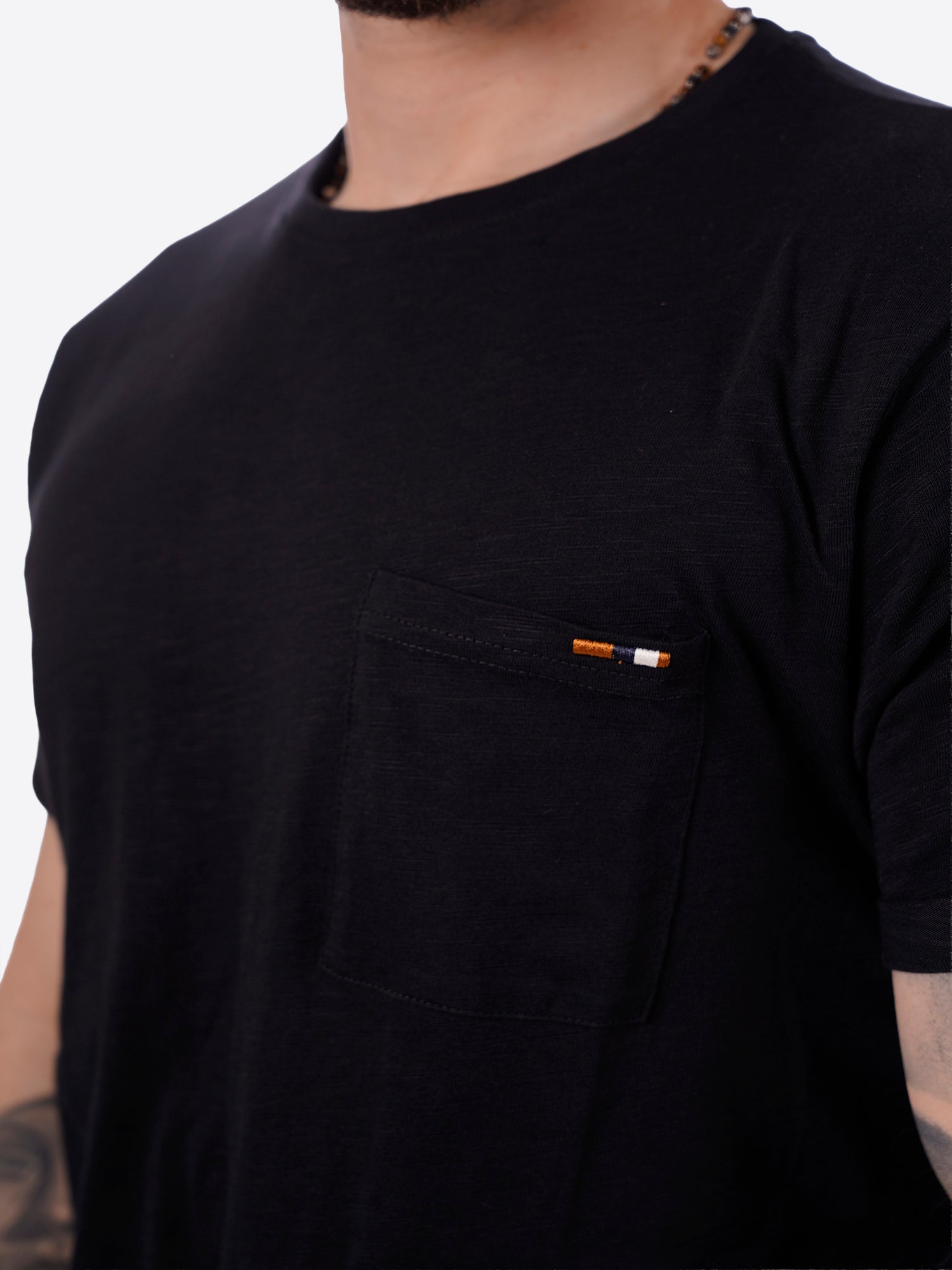T-shirt INDICODE da Uomo - nero 41104NERO