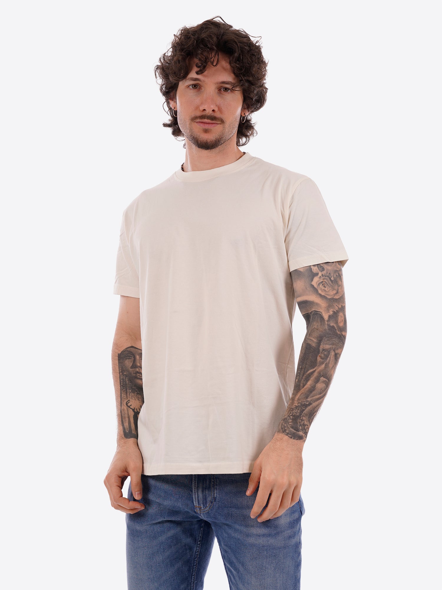 T-shirt INDICODE da Uomo - beige 41236078 BEIGE