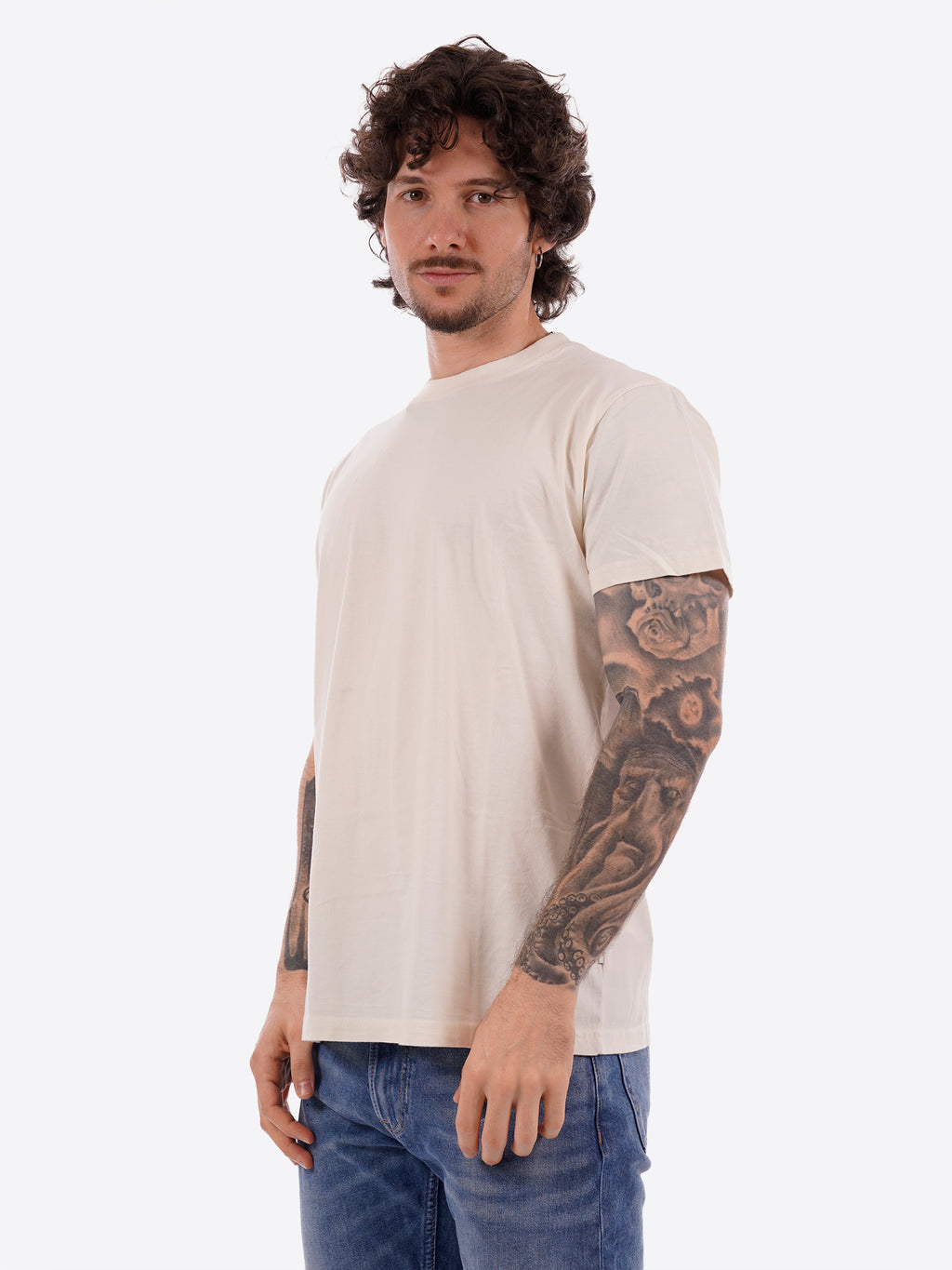 T-shirt INDICODE da Uomo - beige 41236078 BEIGE