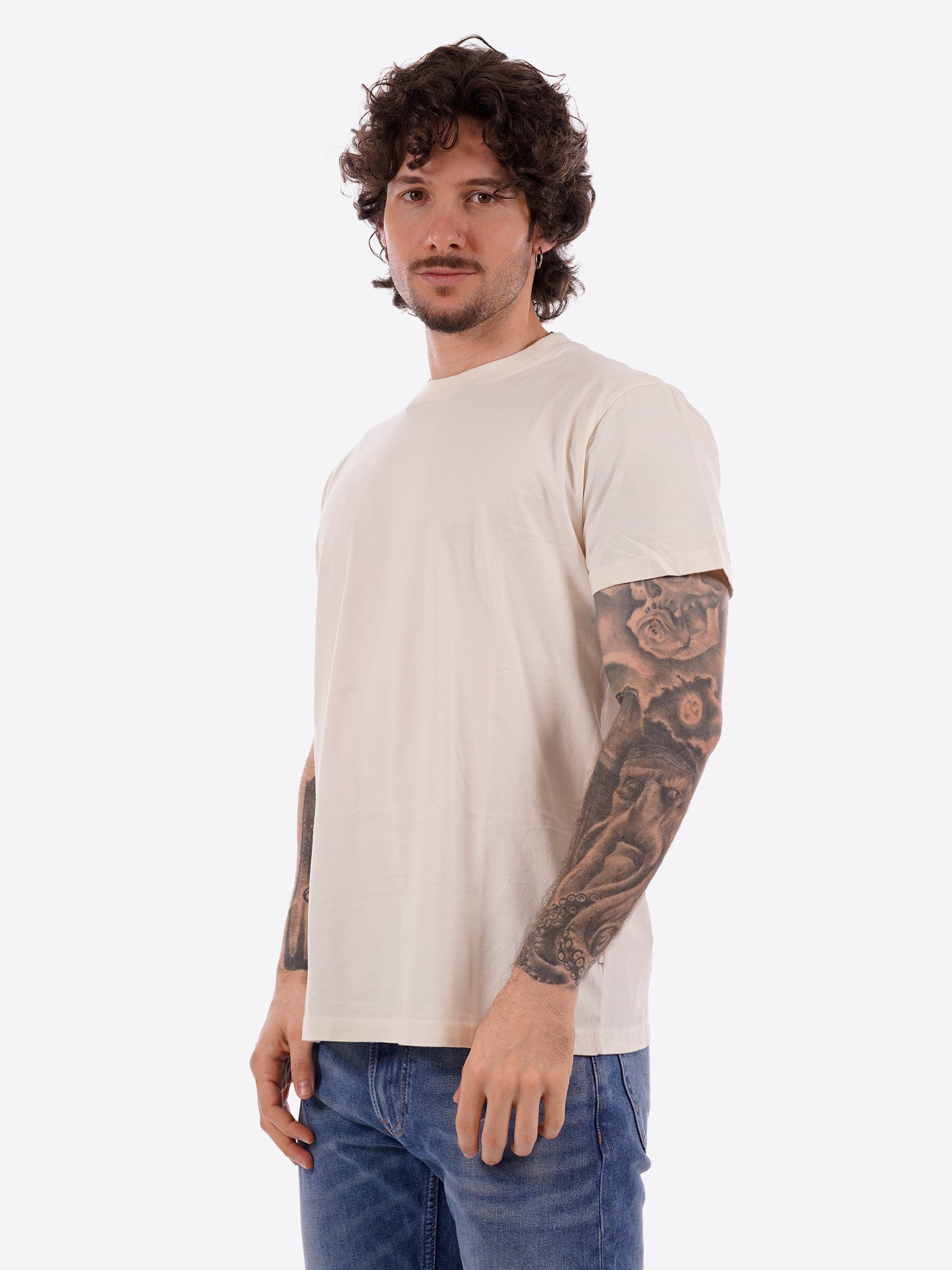T-shirt INDICODE da Uomo - beige 41236078 BEIGE