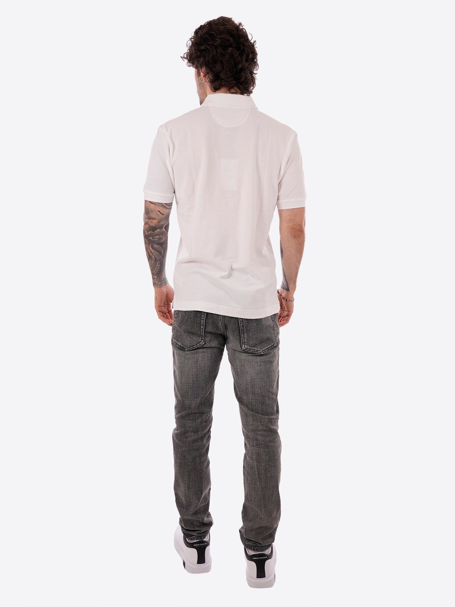 Polo maniche corte LA MARTINA da Uomo - bianco BPMP110001 BIANCO