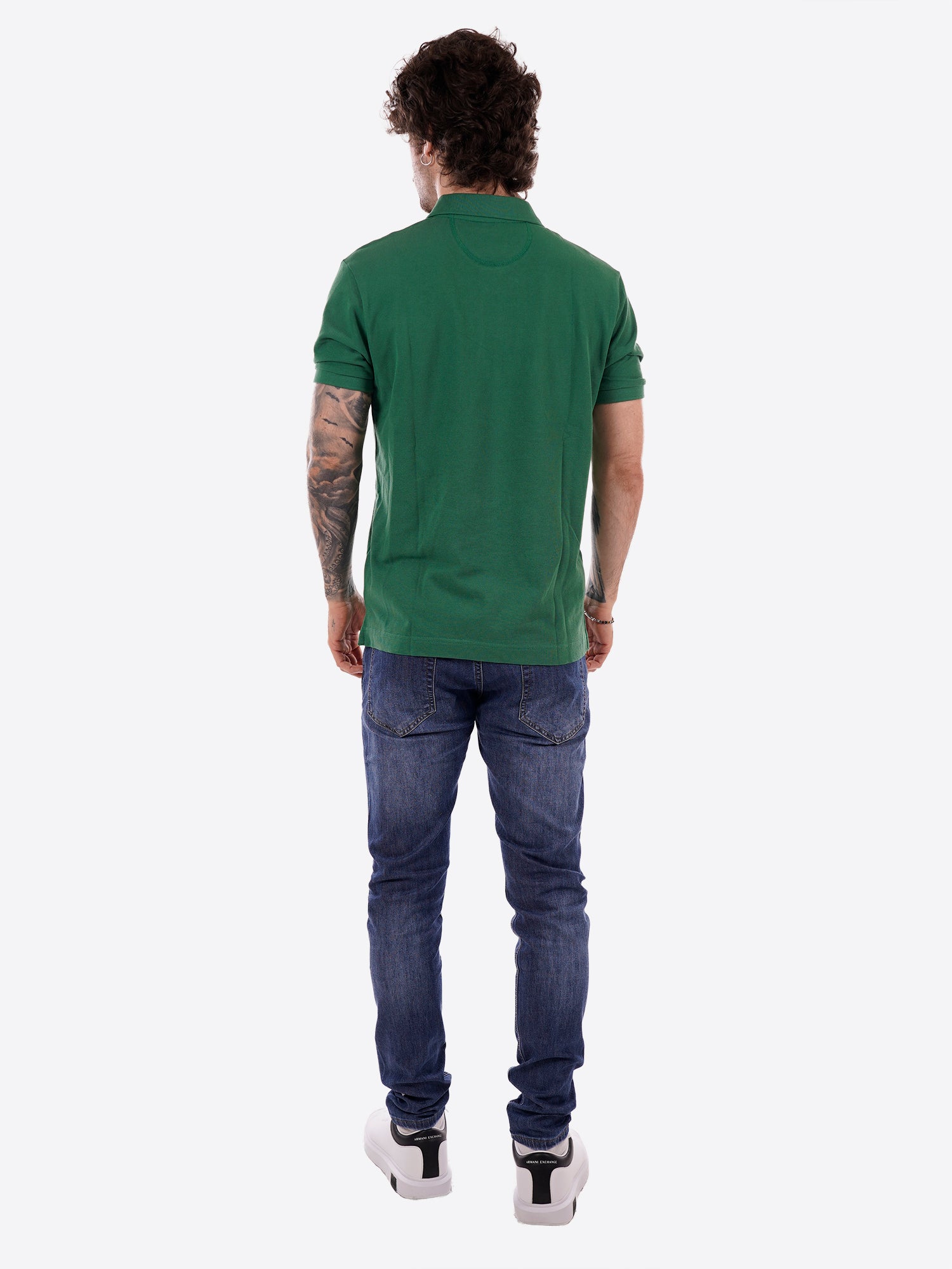 Polo maniche corte LA MARTINA da Uomo - verde BPMP113049 VERDE