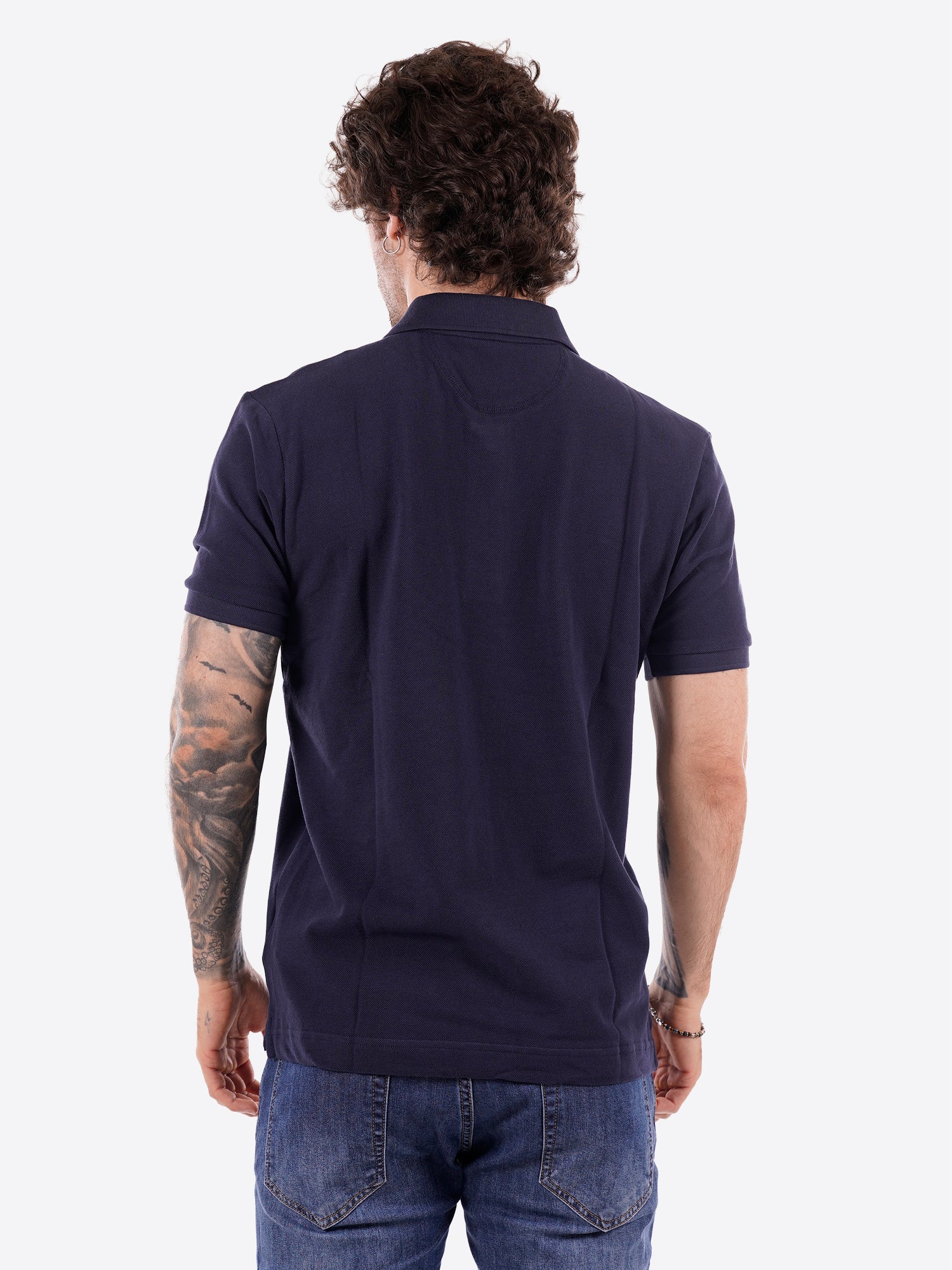 Polo maniche corte LA MARTINA da Uomo - blu BPMP117017 BLU