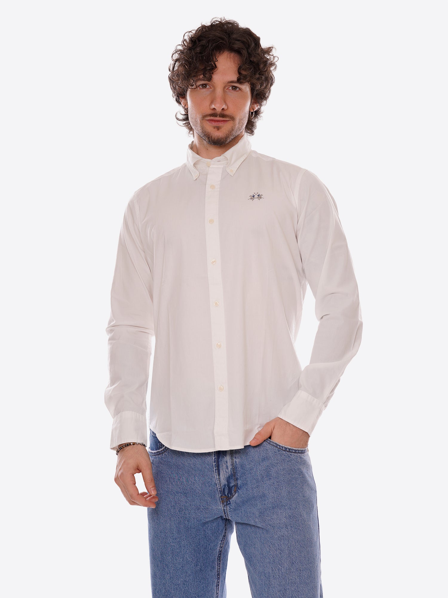 Camicia LA MARTINA da Uomo - bianco CCMC0020001 BIANCO