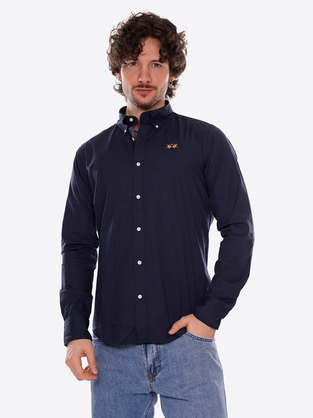 Camicia LA MARTINA da Uomo - blu CCMC00207017 BLU