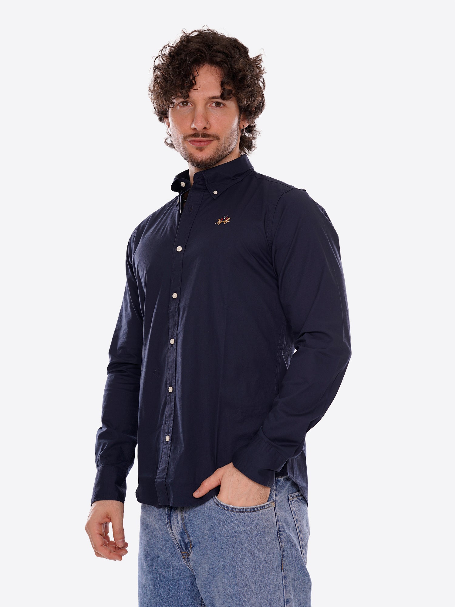 Camicia LA MARTINA da Uomo - blu CCMC00207017 BLU