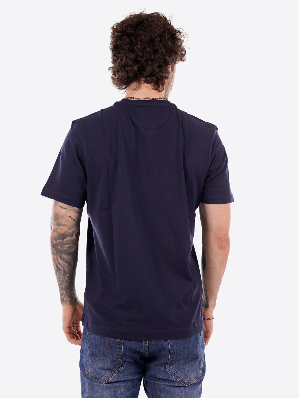 T-shirt LA MARTINA da Uomo - blu CCMR147017 BLU