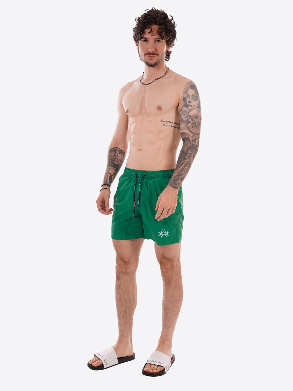 Shorts Mare LA MARTINA da Uomo - verde MCM0013049 VERDE