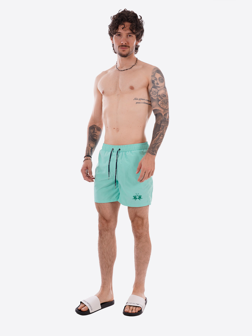 Shorts Mare LA MARTINA da Uomo - verde MCM0013168 VERDEACQUA