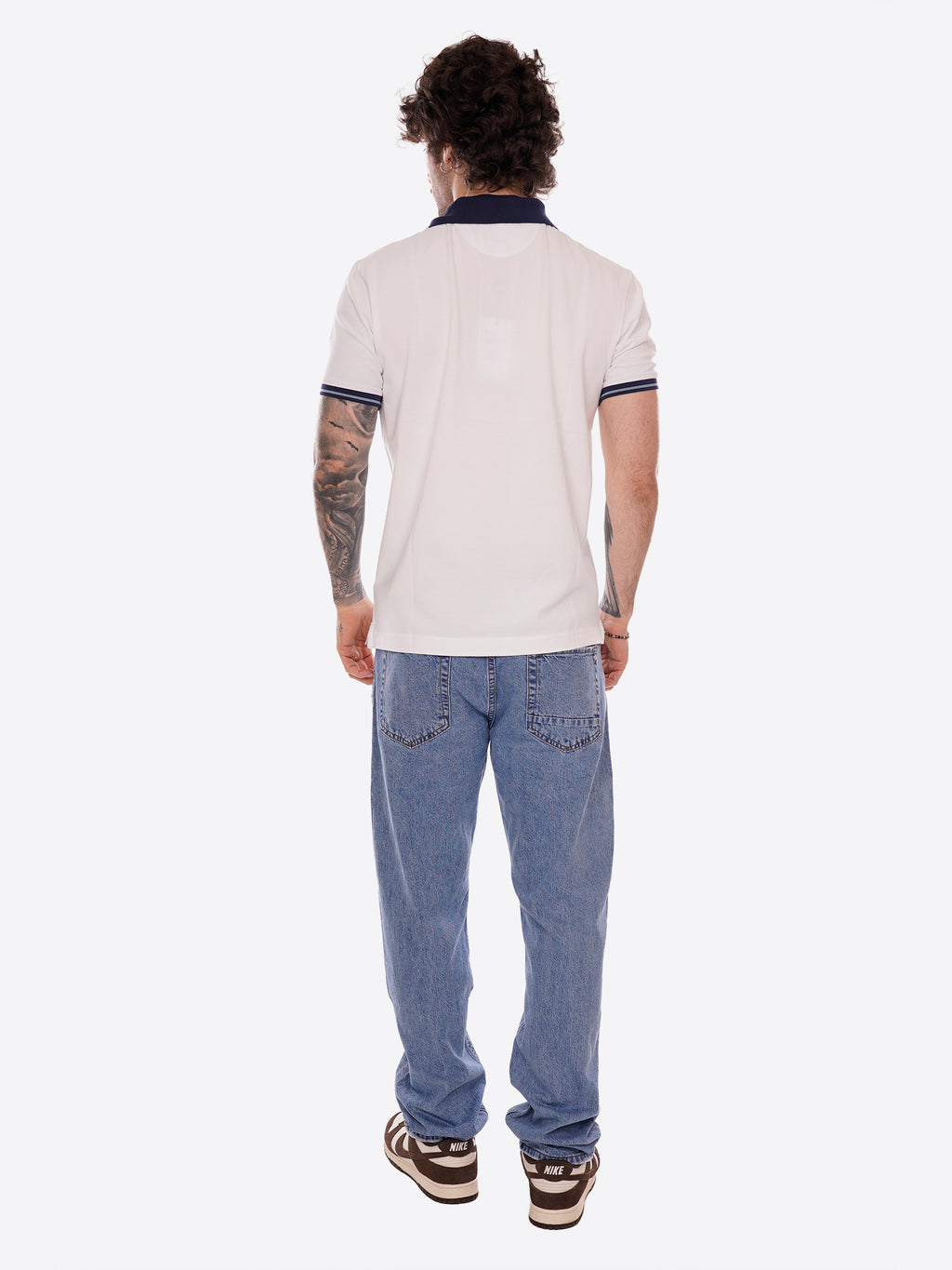 Polo maniche corte LA MARTINA da Uomo - bianco MCP0050001 BINCO