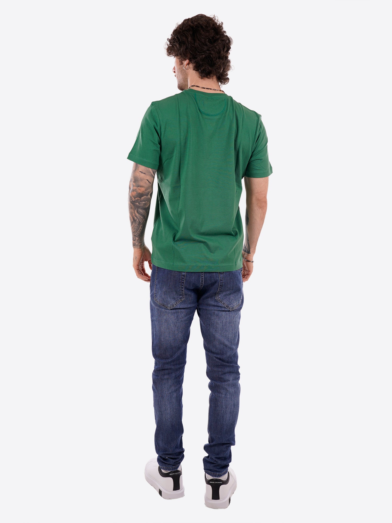 T-shirt LA MARTINA da Uomo - verde MCR0043049 VERDE