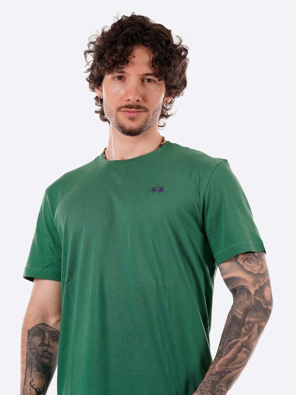 T-shirt LA MARTINA da Uomo - verde MCR0043049 VERDE