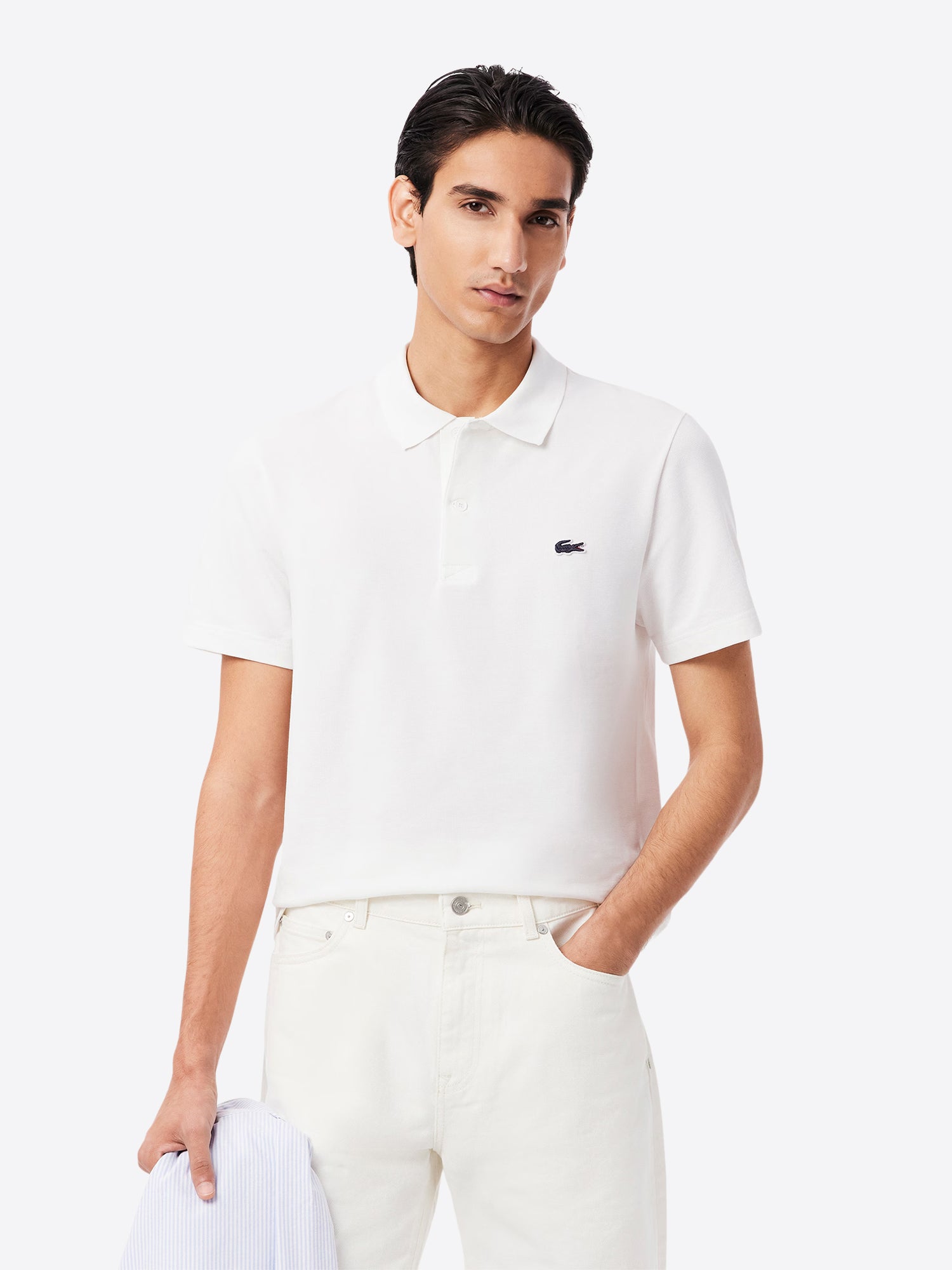 Polo maniche corte LACOSTE da Uomo - bianco DH5522001 BIANCO