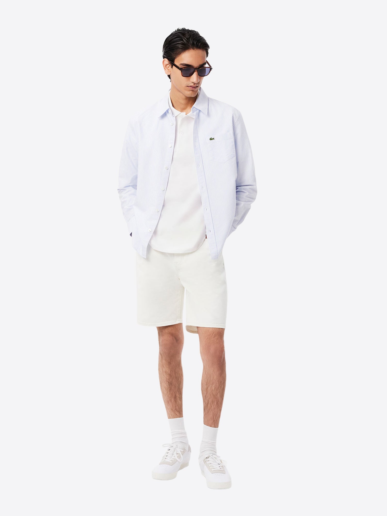 Polo maniche corte LACOSTE da Uomo - bianco DH5522001 BIANCO
