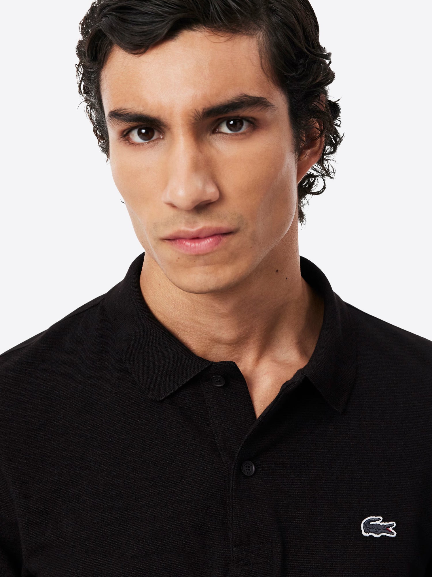 Polo maniche corte LACOSTE da Uomo - nero DH5522031 NERO