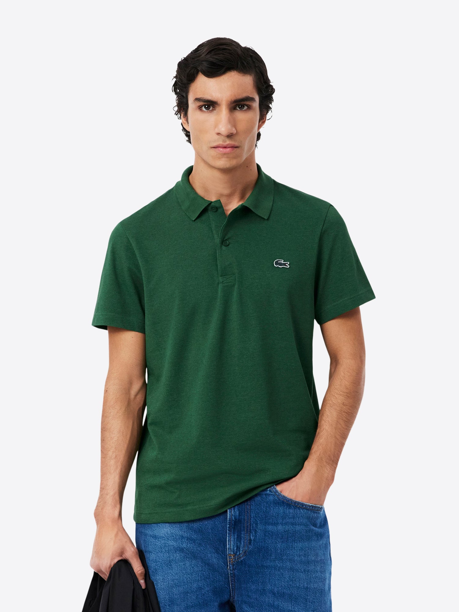 Polo maniche corte LACOSTE da Uomo - verde DH5522132 VERDE