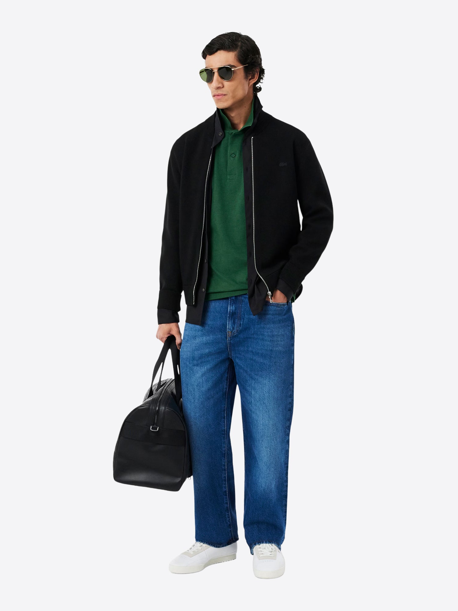 Polo maniche corte LACOSTE da Uomo - verde DH5522132 VERDE