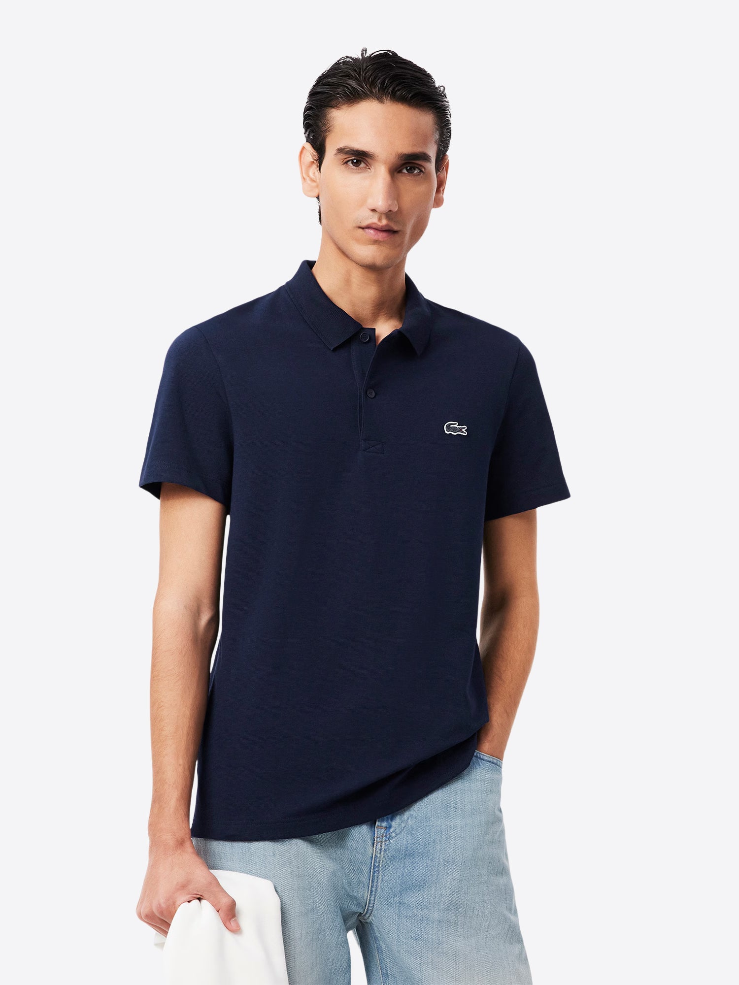 Polo maniche corte LACOSTE da Uomo - blu DH5522166 BLU