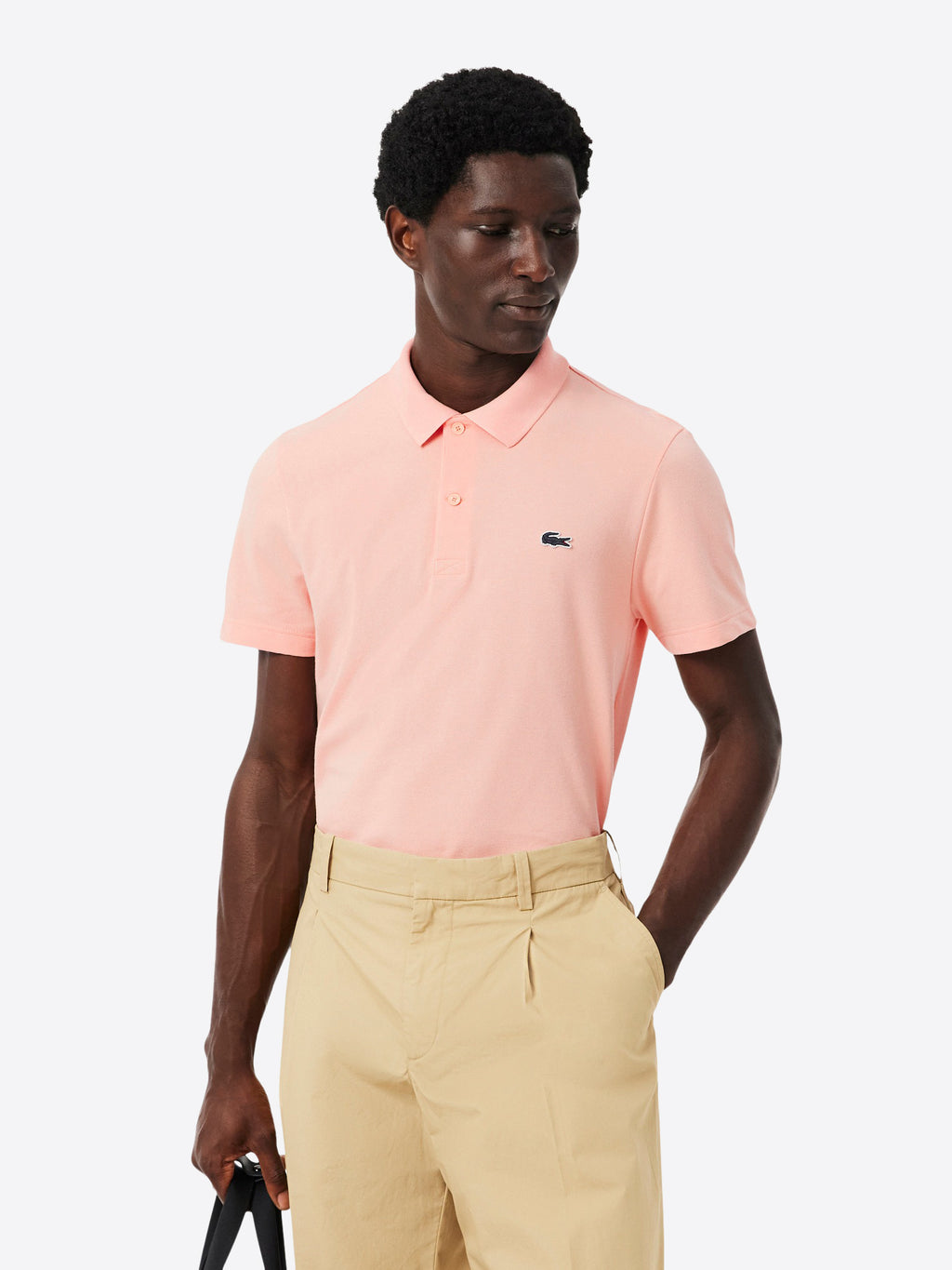 Polo maniche corte LACOSTE da Uomo - rosa DH5522UI2 ROSA