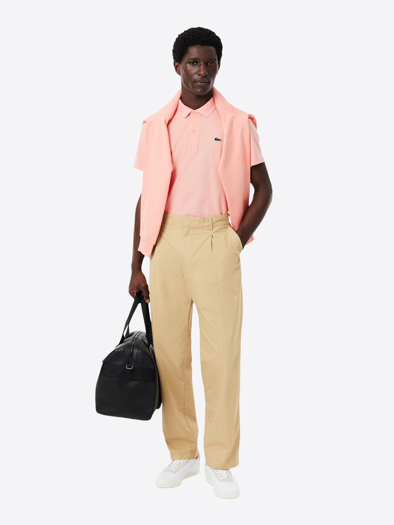Polo maniche corte LACOSTE da Uomo - rosa DH5522UI2 ROSA
